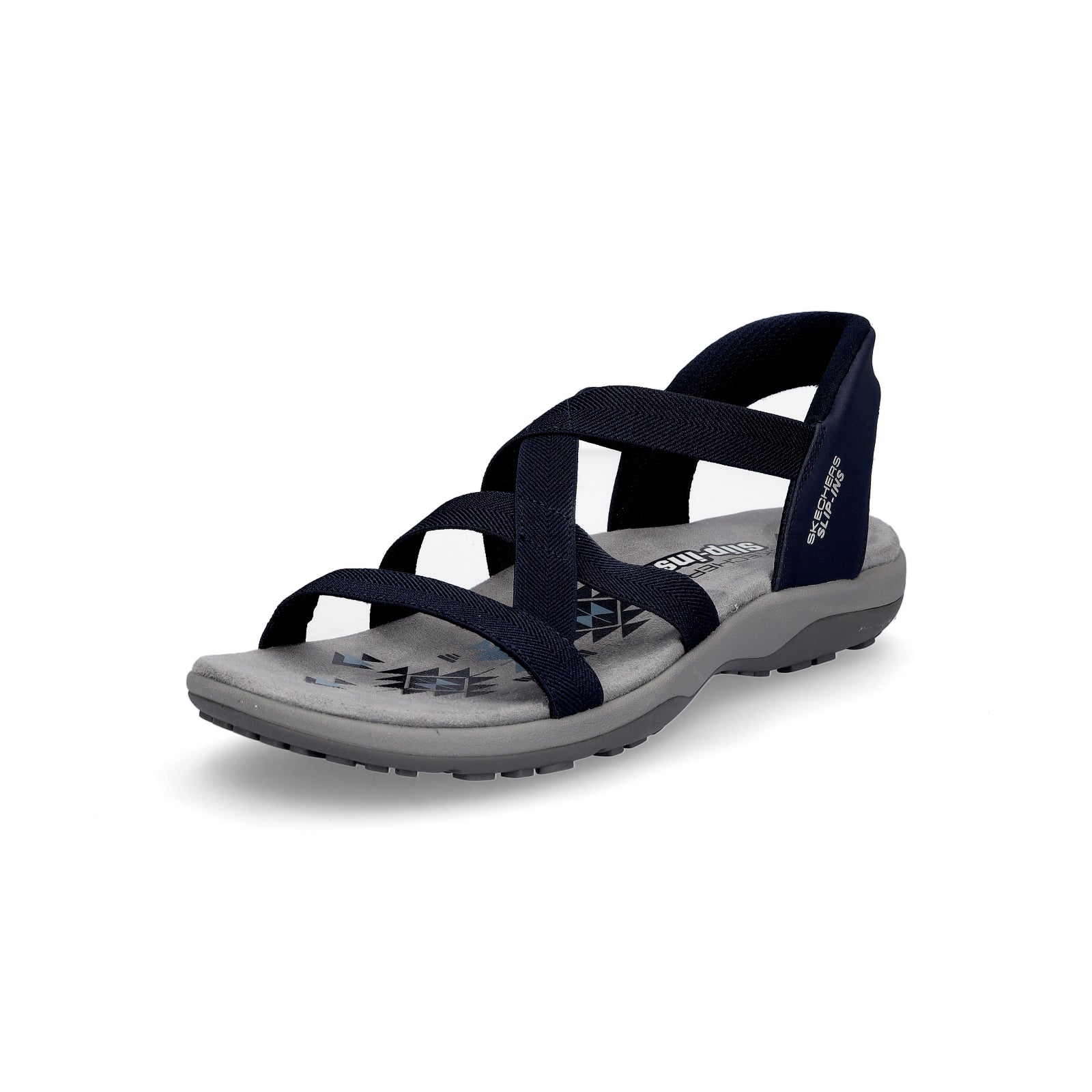 Skechers Damen Sandale Reggae Slim Stretch Flex navy