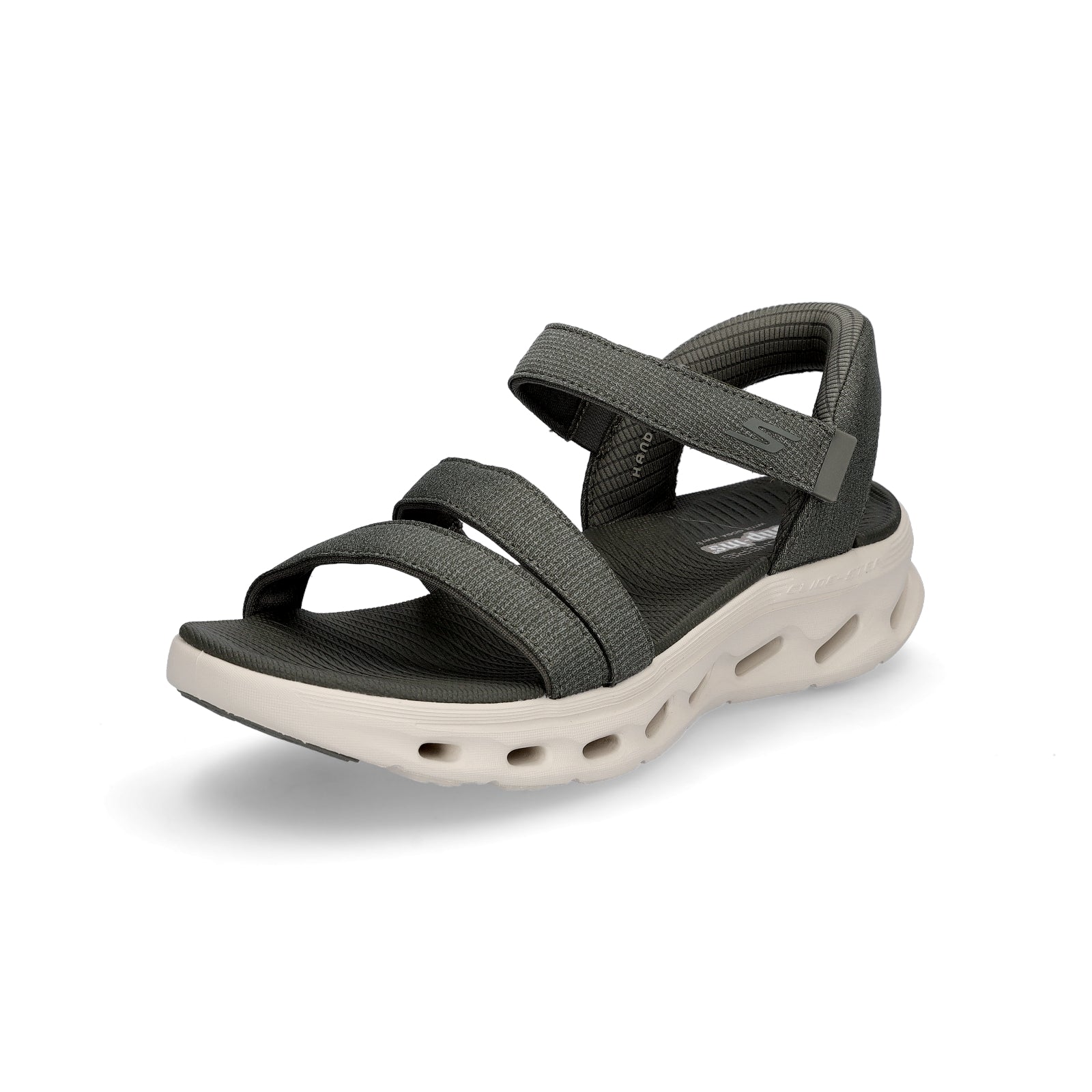 Skechers Damen Sandale Go Walk Glide-Step 2.0 Ella oliv