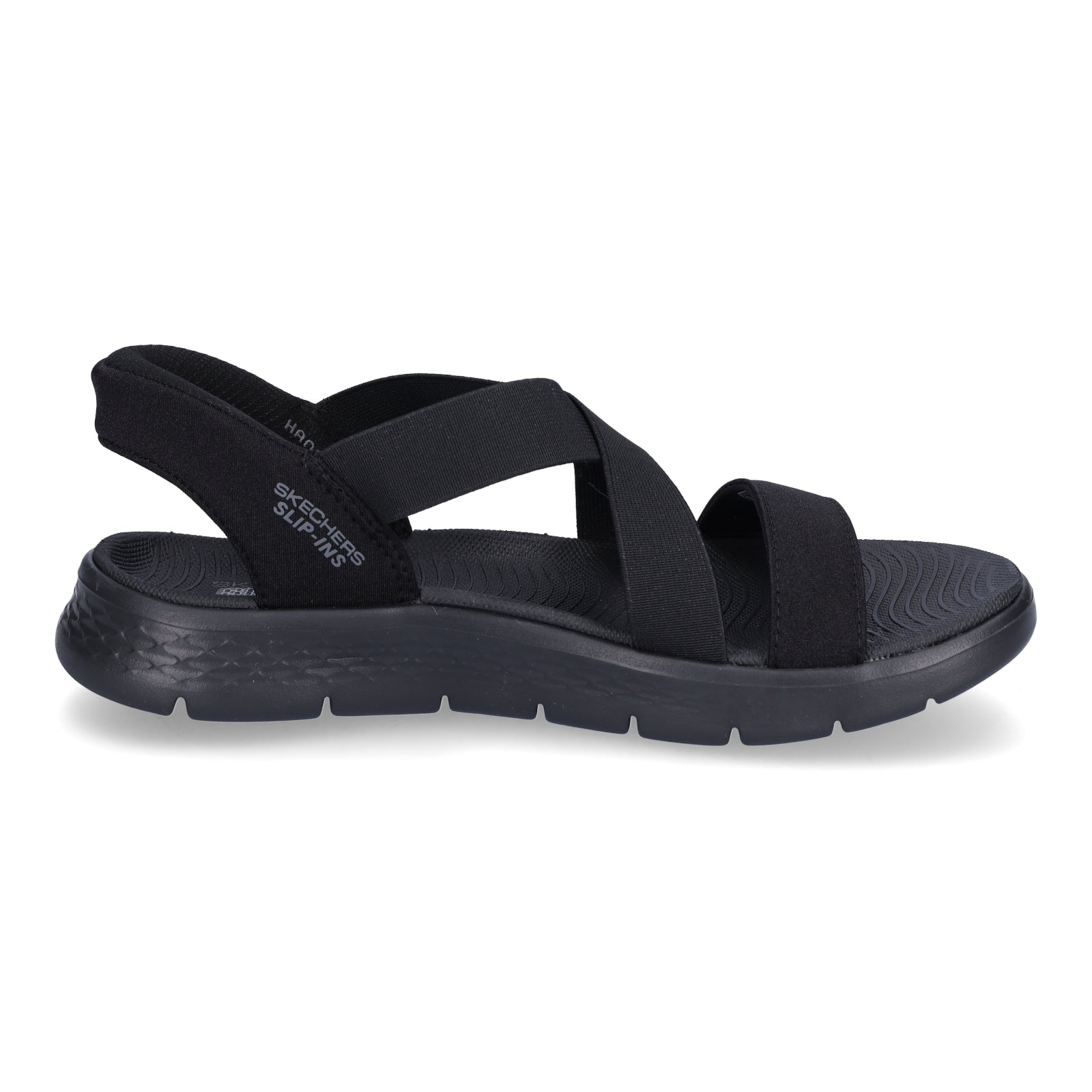 Skechers Damen Sandale Go Walk Flex Glimmer Up schwarz