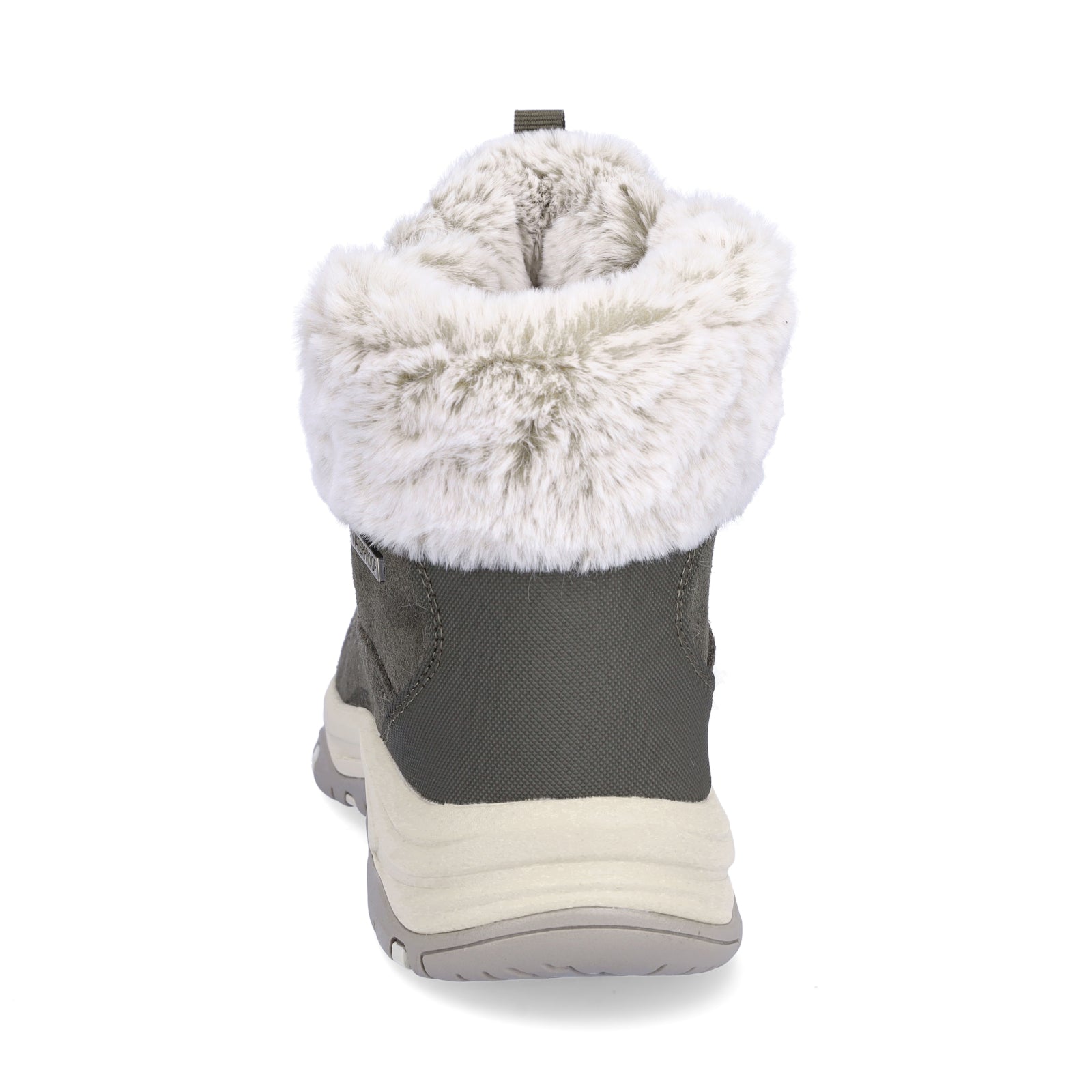 Skechers Damen Schnürboot Trego Snow Worries olive