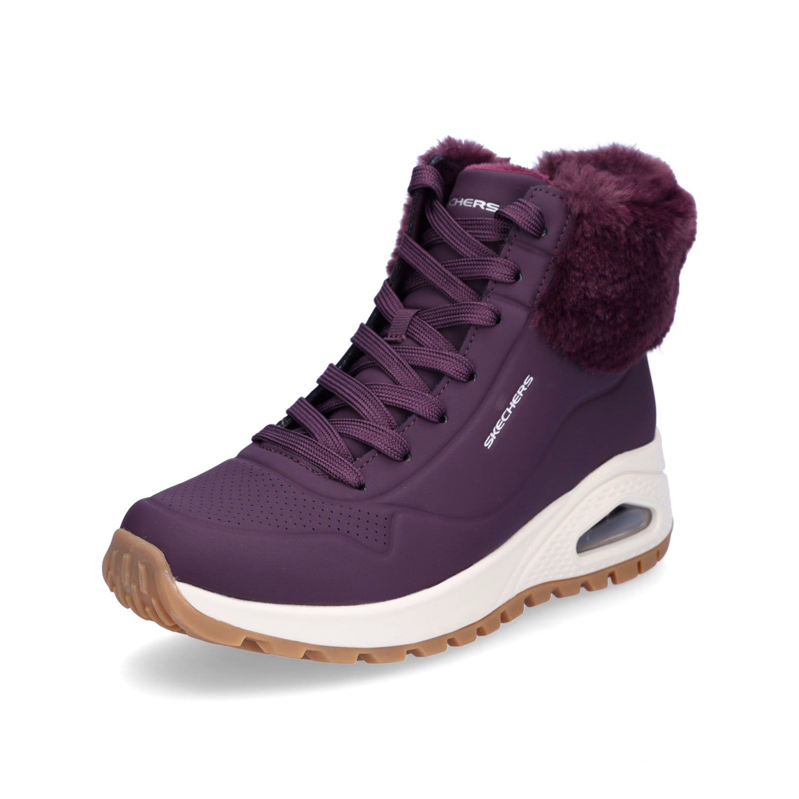Skechers Damen High-Top Sneaker Uno Rugged Fall Air rot