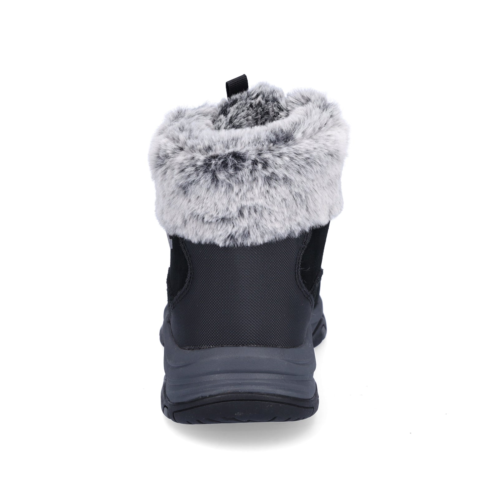 Skechers Damen Schnürboot Trego Snow Worries schwarz