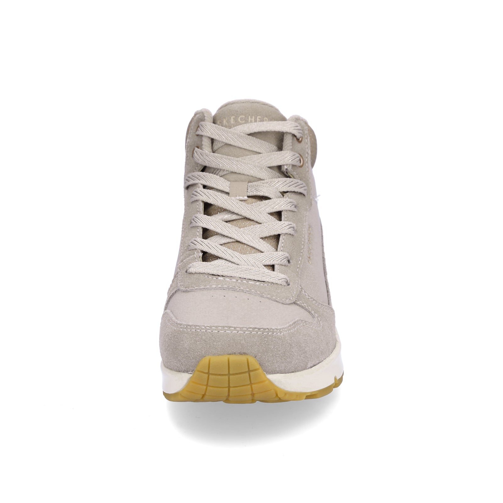 Skechers Damen Sneaker UNO Stacre Shine taupe
