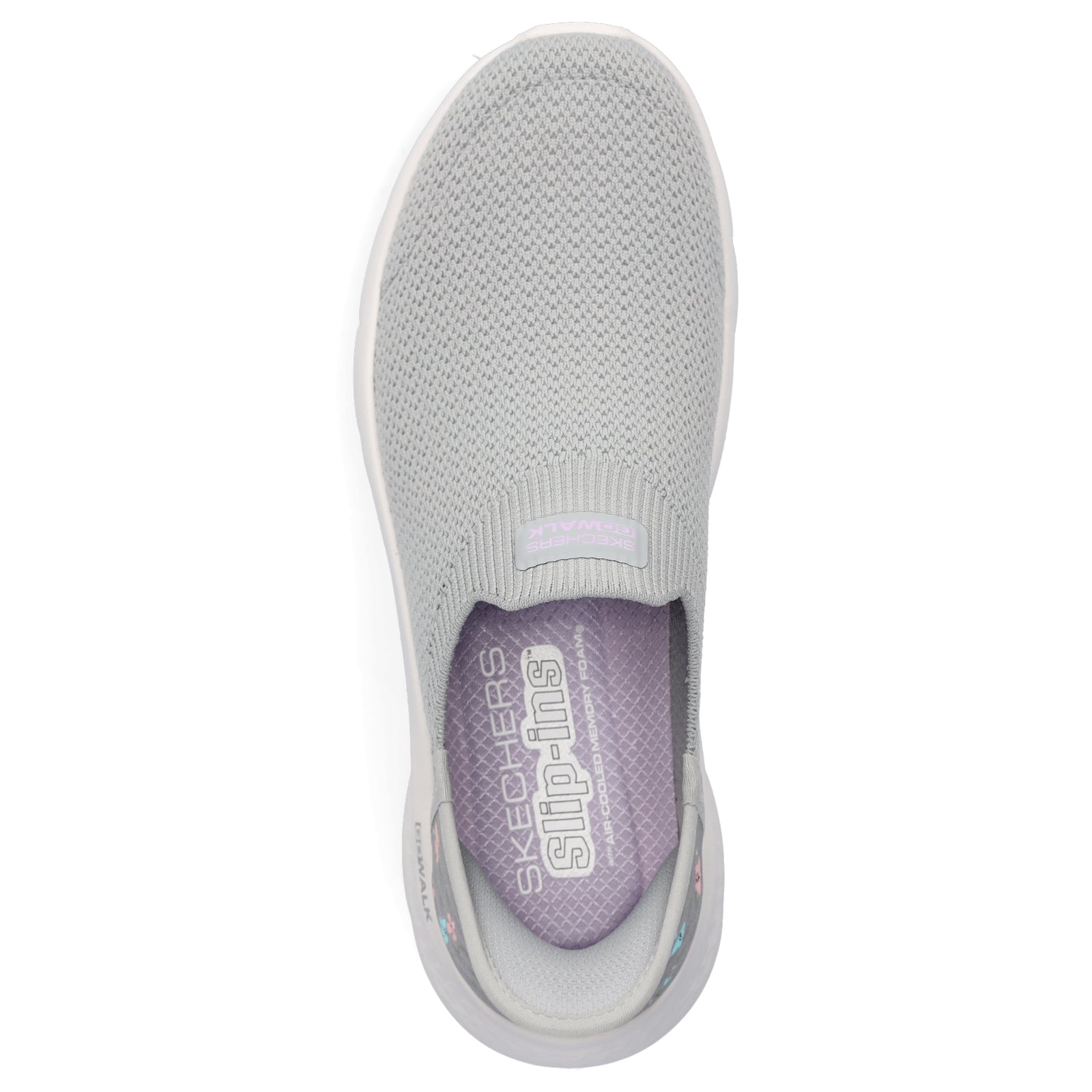 Skechers Women's Slip-in Sneaker Go Walk Flex Sunset Rose Grey