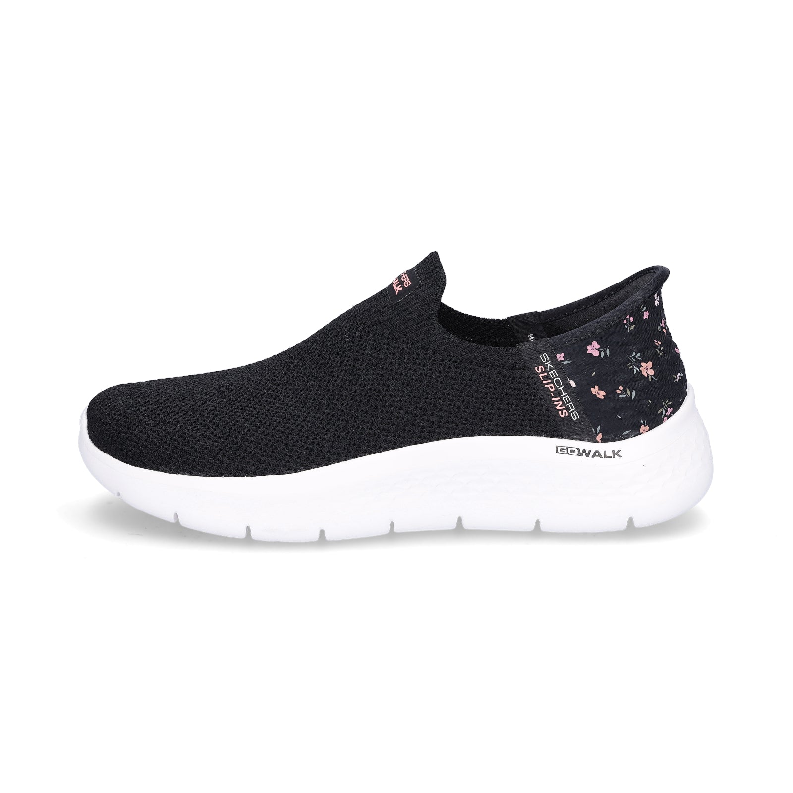 Skechers Damen Slip-in Sneaker Go Walk Flex Sunset Rose schwarz