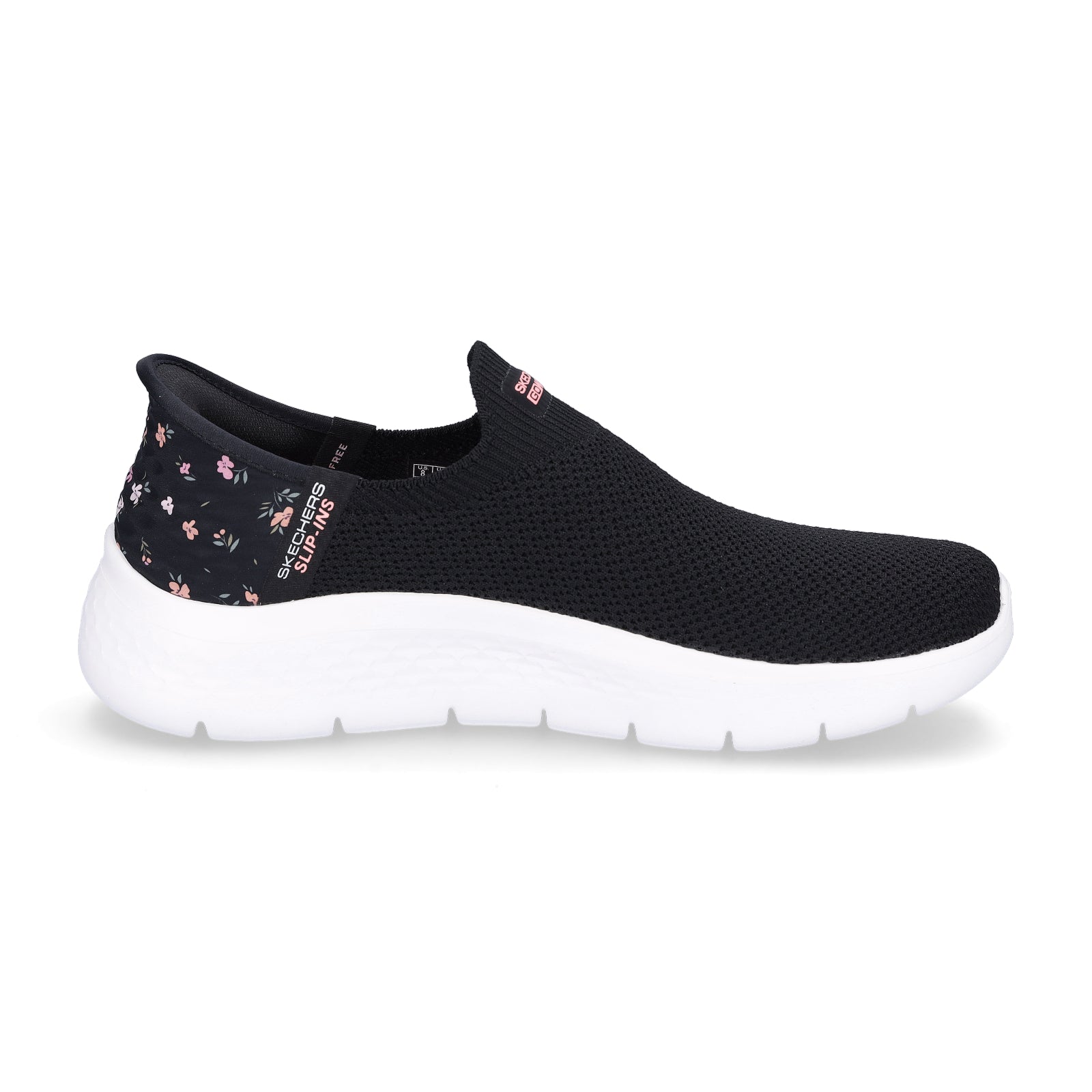Skechers Damen Slip-in Sneaker Go Walk Flex Sunset Rose schwarz