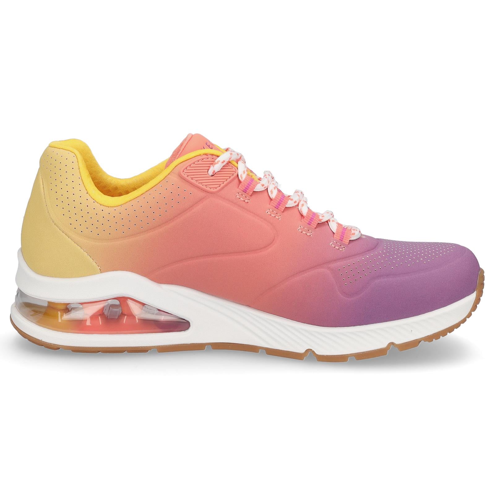 Skechers Damen Sneaker UNO 2 Color Waves pink multi