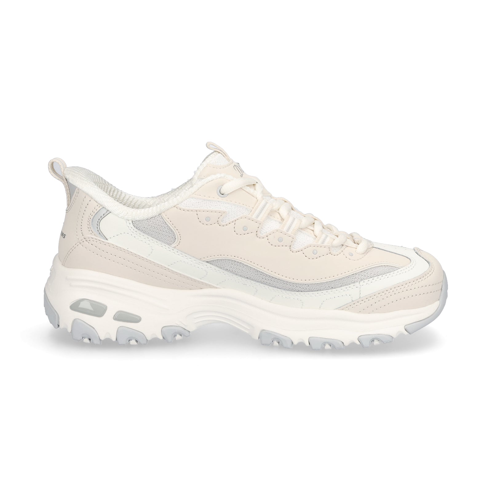 Skechers Damen Sneaker D'Lites Smooth Nostalgia beige