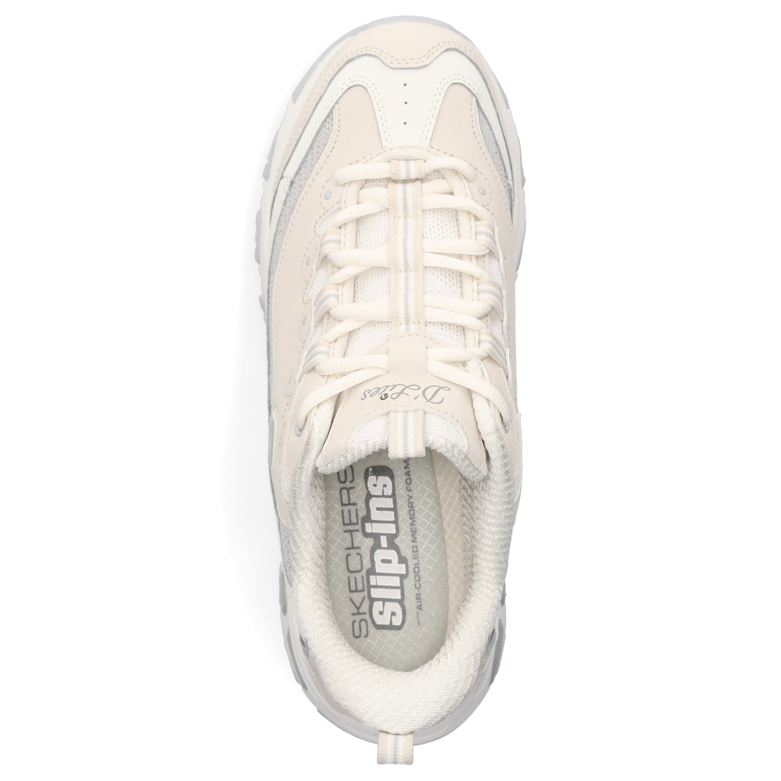 Skechers Damen Sneaker D'Lites Smooth Nostalgia beige
