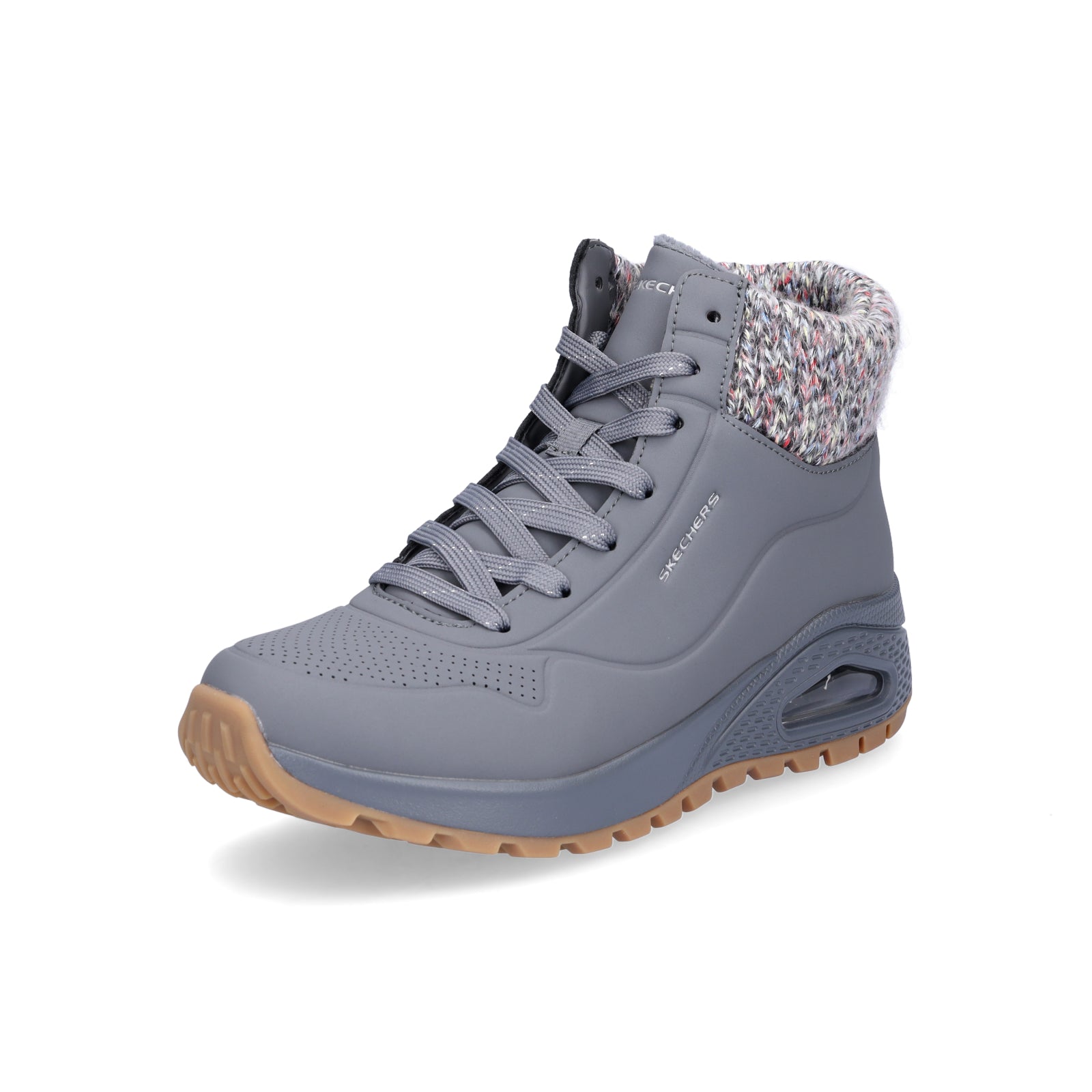 Skechers women's sneaker UNO Rugged Darling Daze gray