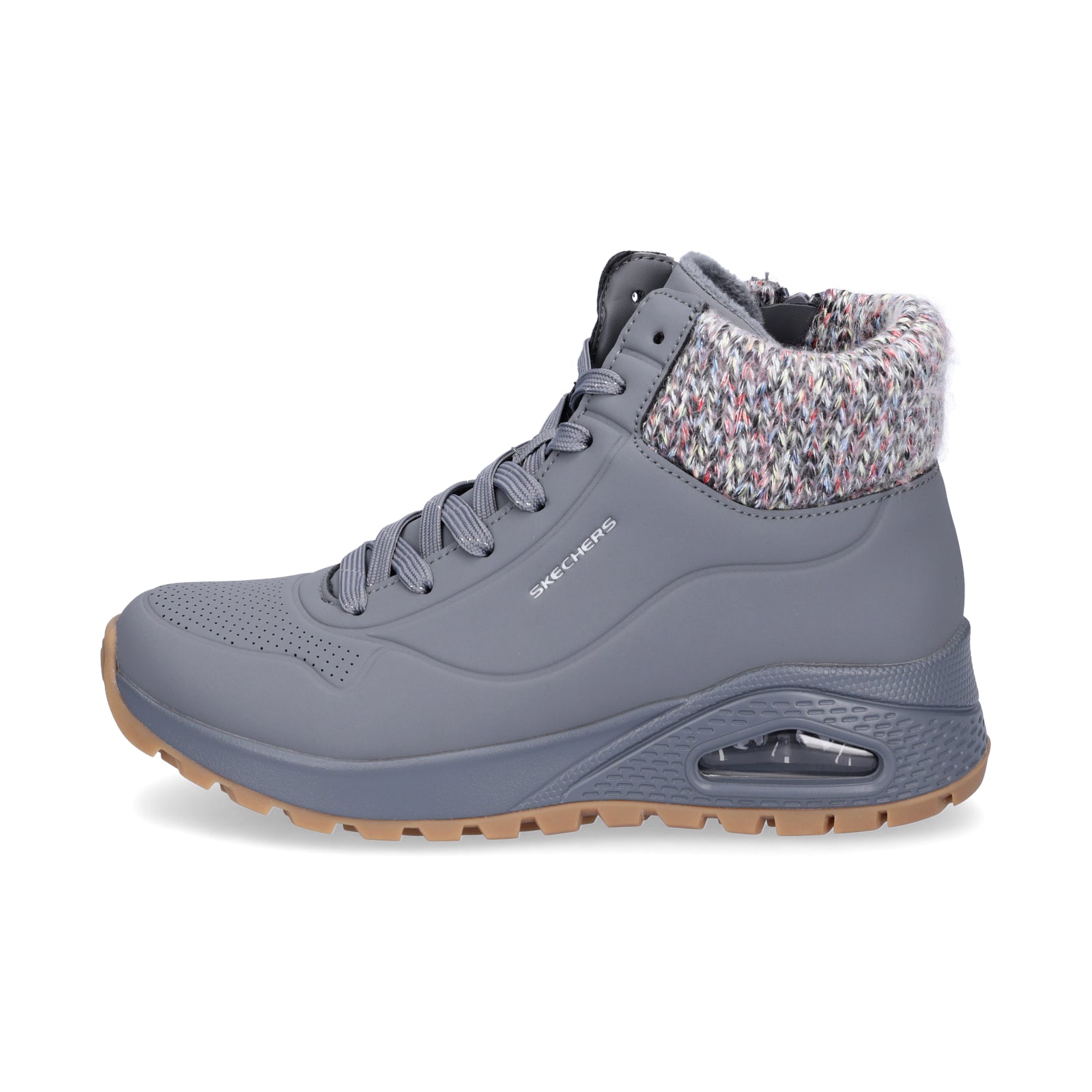 Skechers women's sneaker UNO Rugged Darling Daze gray