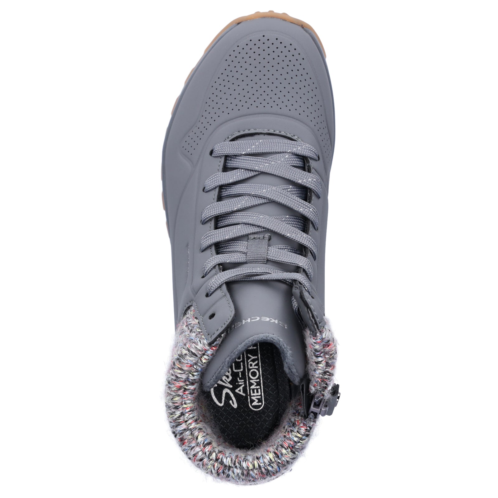 Skechers Damen Sneaker UNO Rugged Darling Daze grau