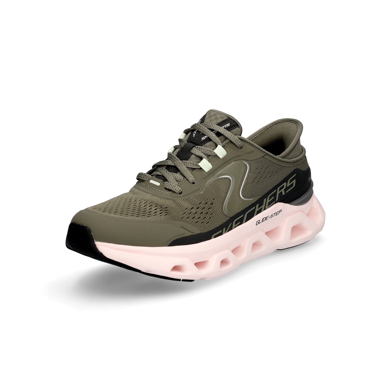 Skechers Damen Sneaker Glide-Step Altus oliv