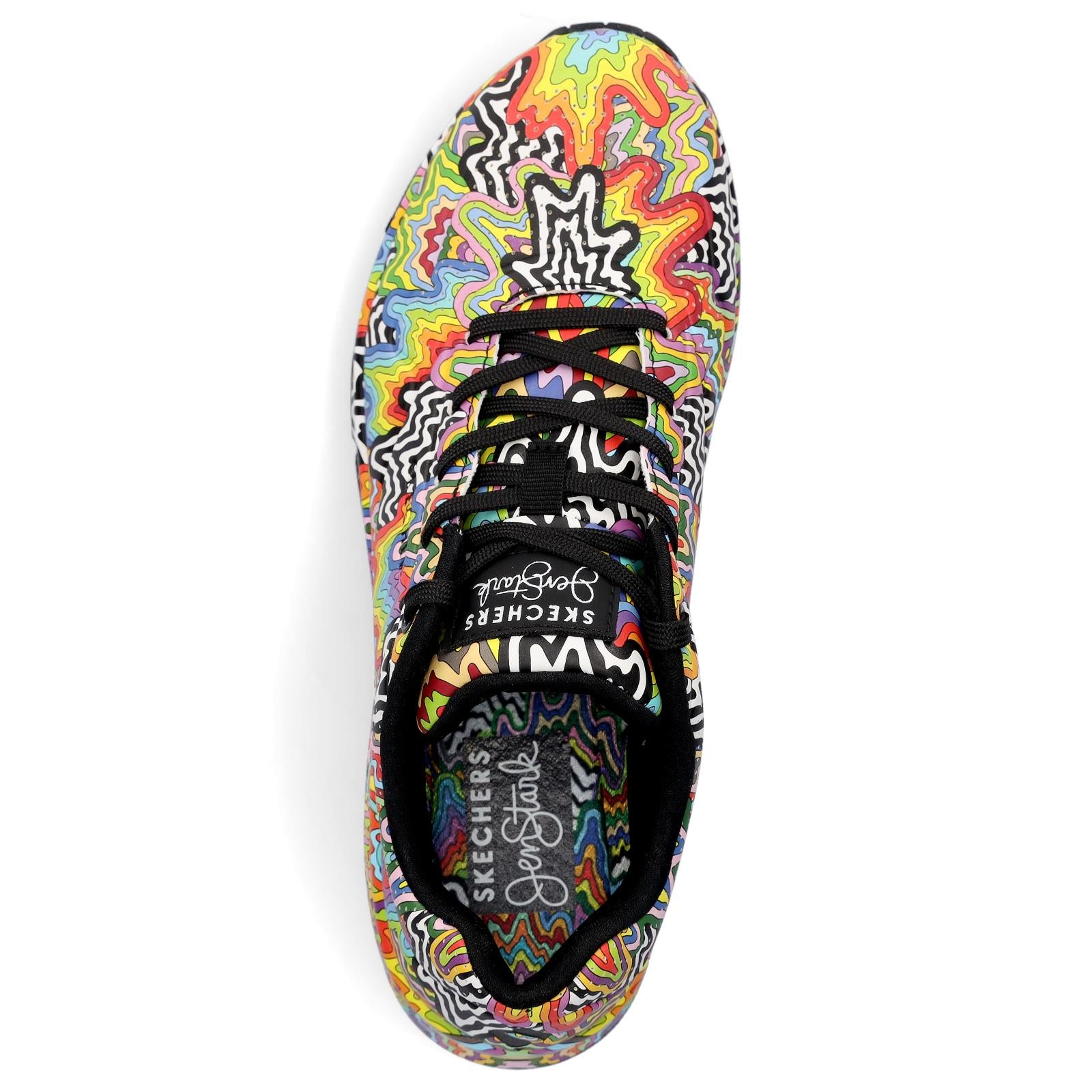 Skechers x Jen Stark Damen Sneaker UNO Infinite Drip multi