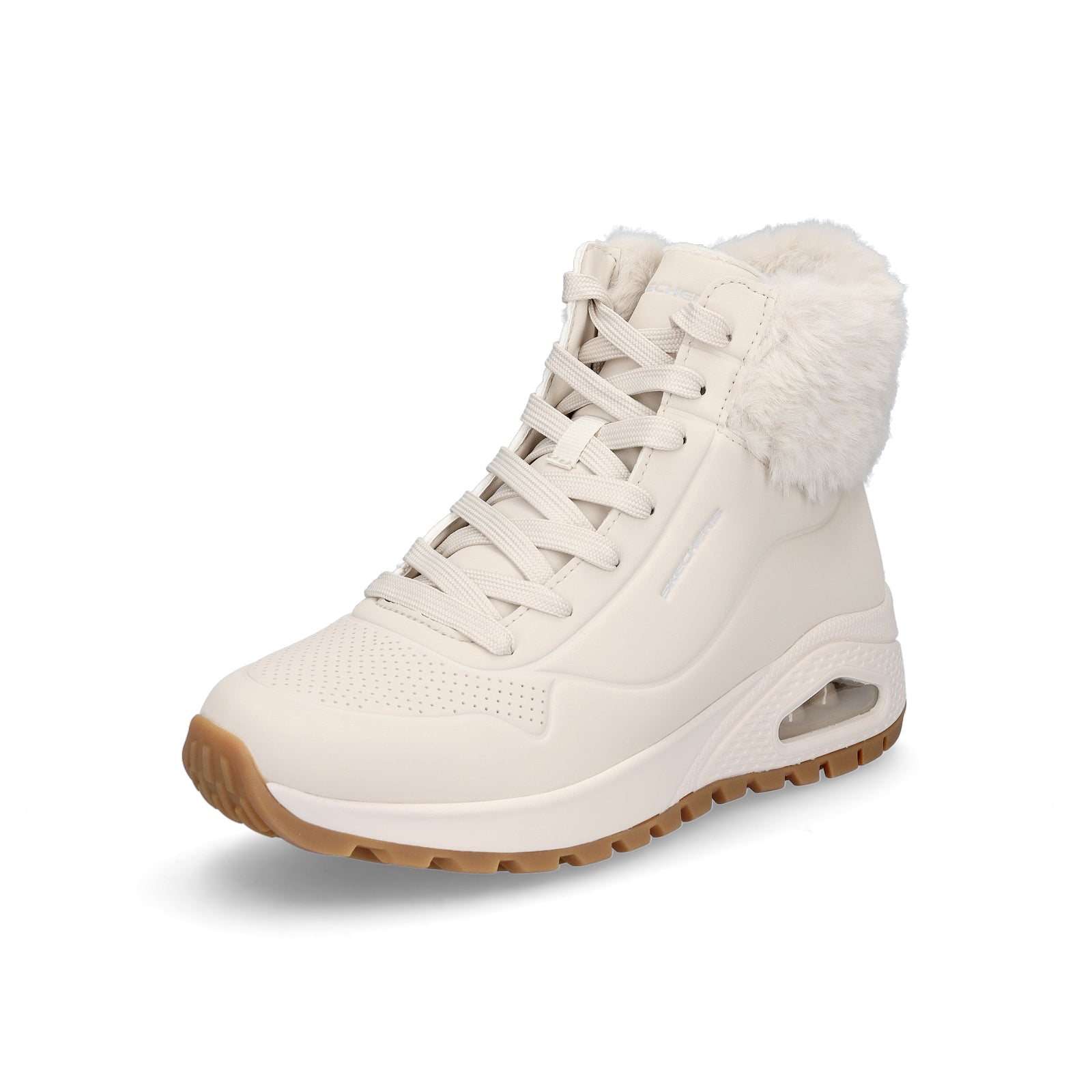Sneaker Damen Hohe Schuhe Mit Fell Kaufe Damen-Winter-High-Top