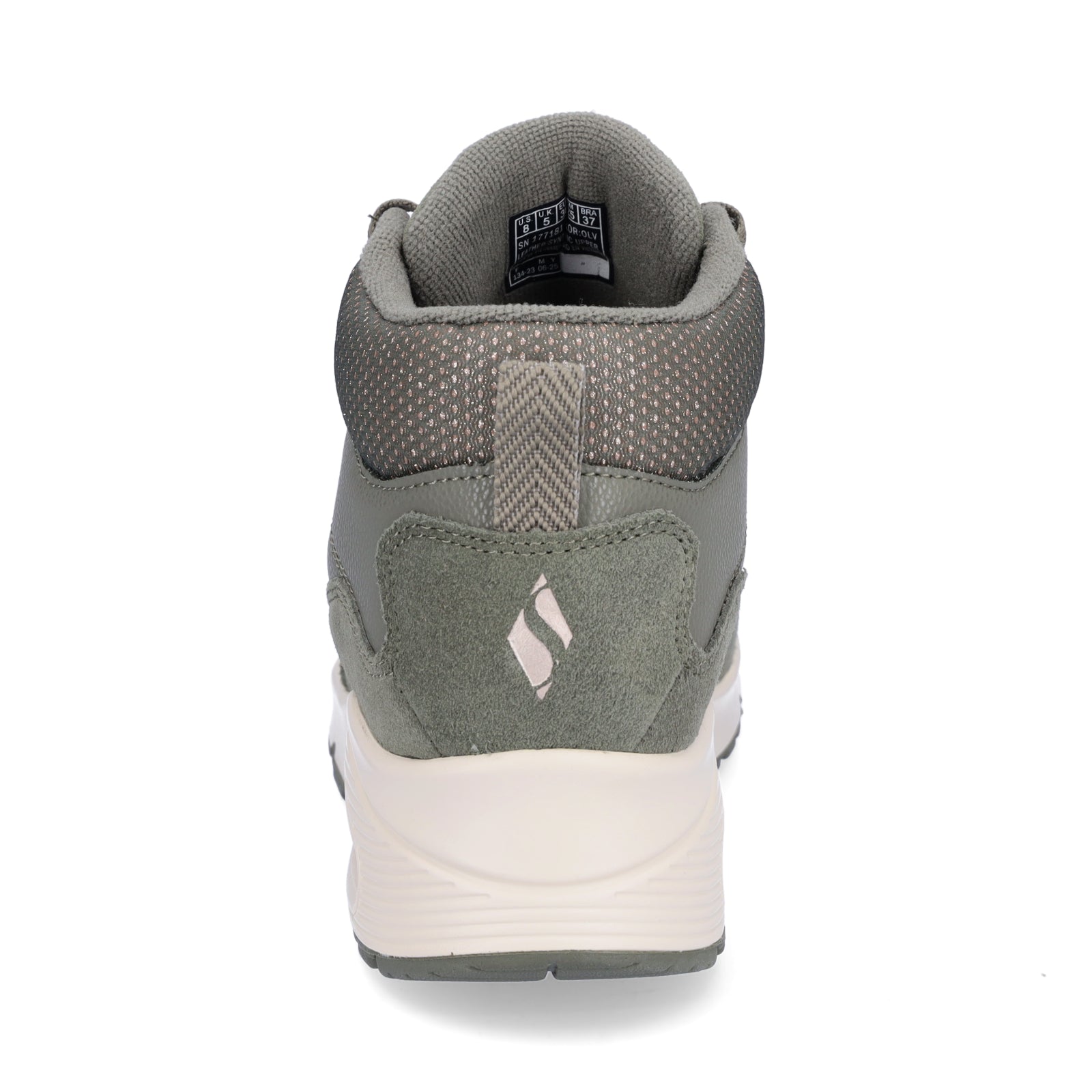 Skechers Damen Sneaker UNO Stacre Shine olive