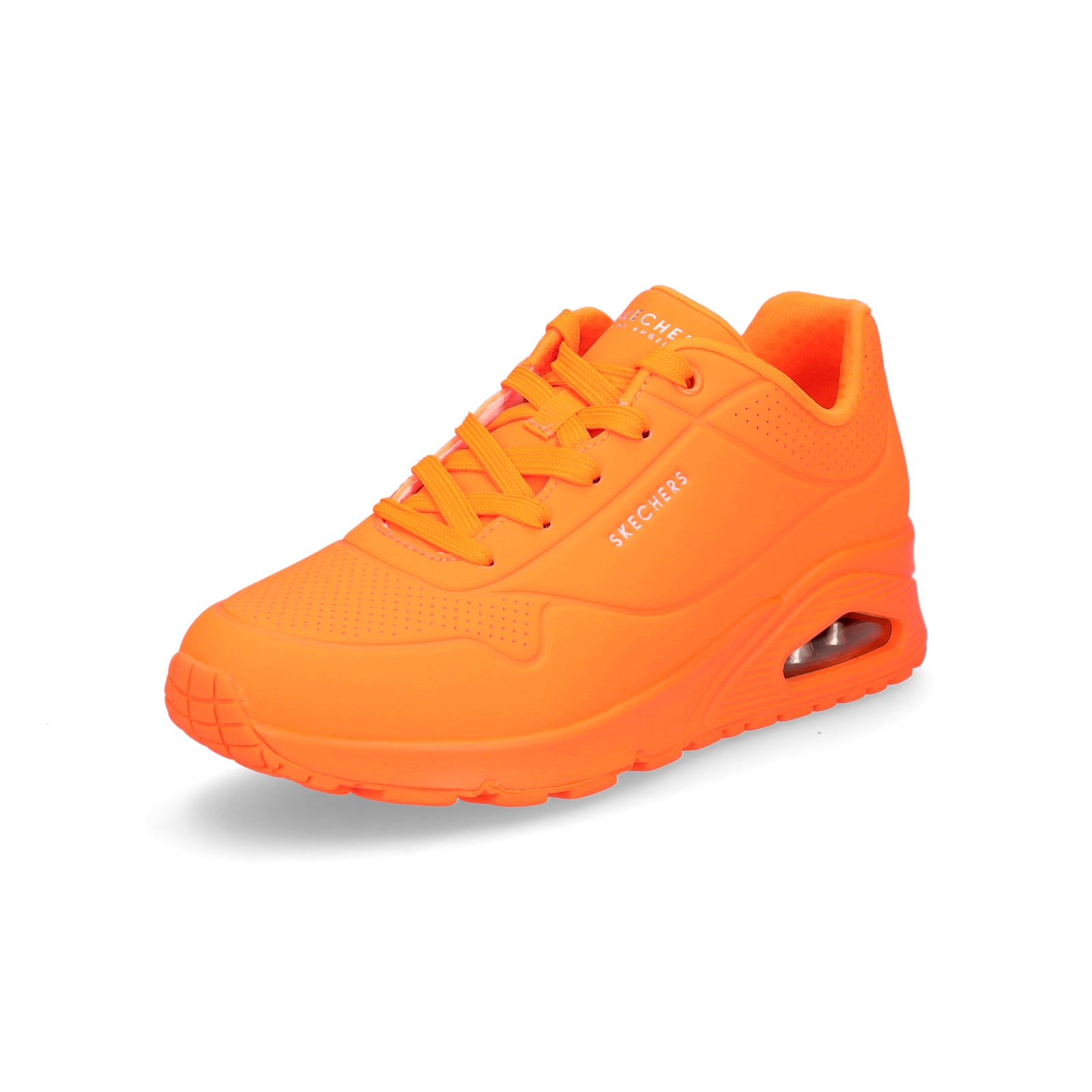 Skechers women's sneaker UNO Night Shades neon orange