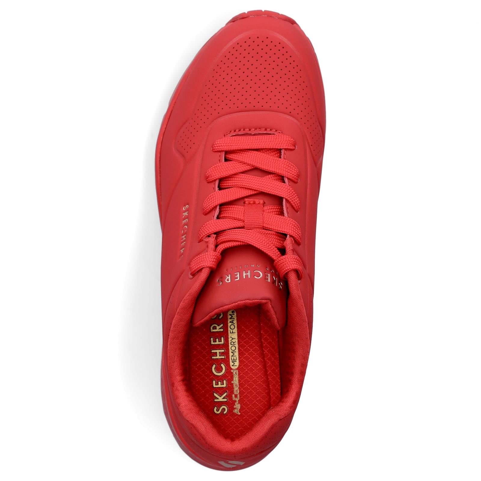 Skechers Damen Sneaker UNO Stand on Air rot