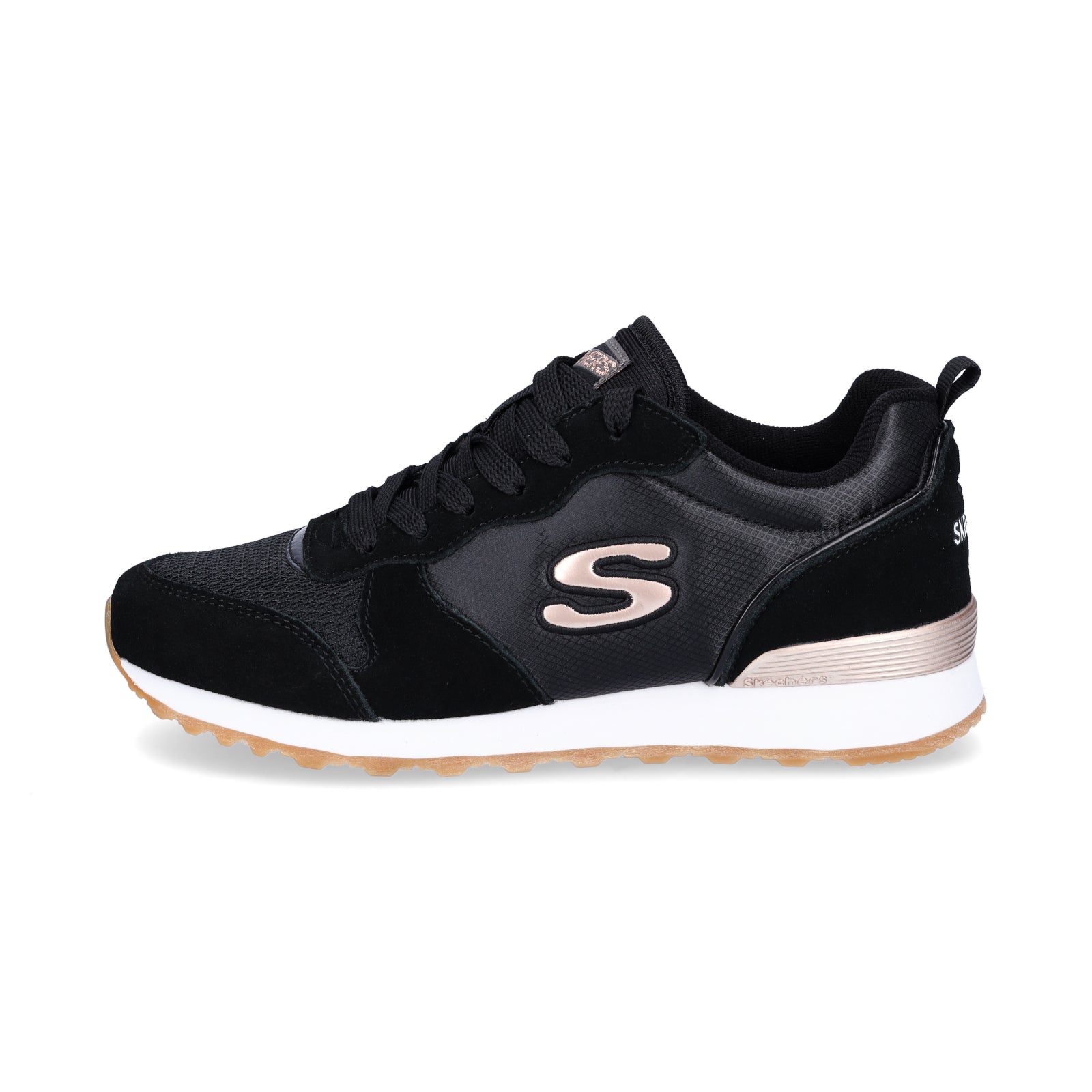 Skechers women's sneaker OG 85 Gold'n Gurl black