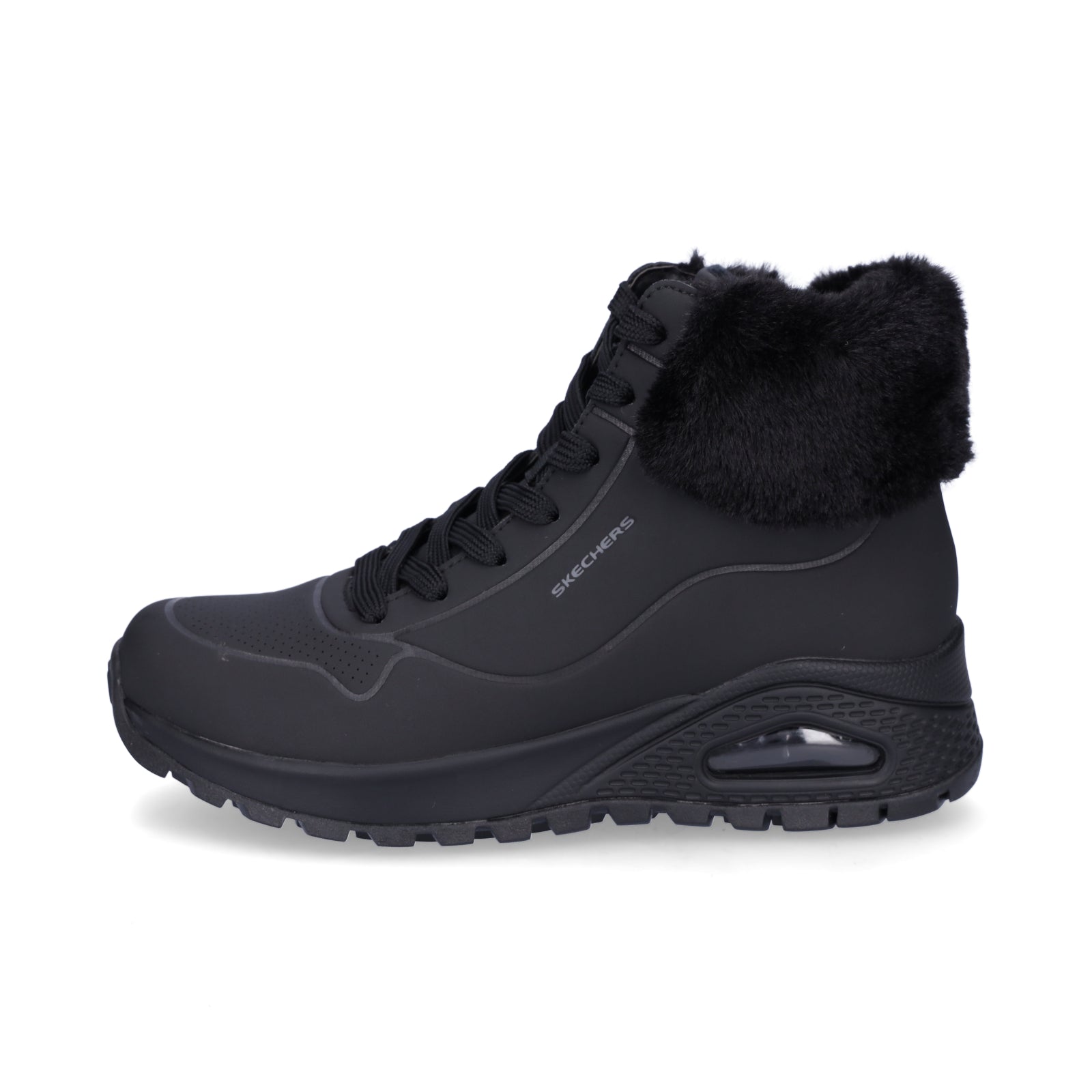 Skechers women's high-top sneaker UNO Rugged Fall Air black