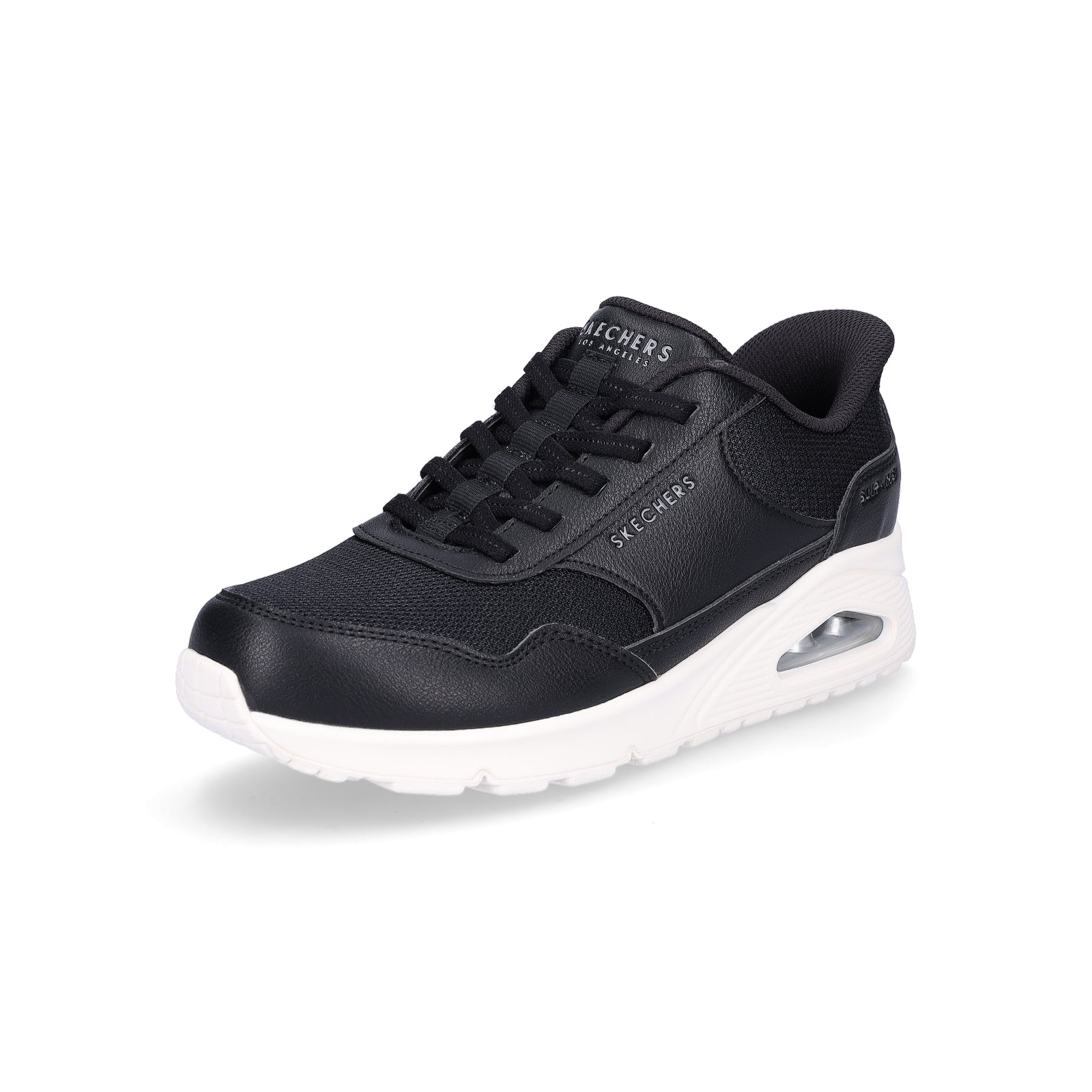 Skechers women's slip-in sneaker UNO Banksia black