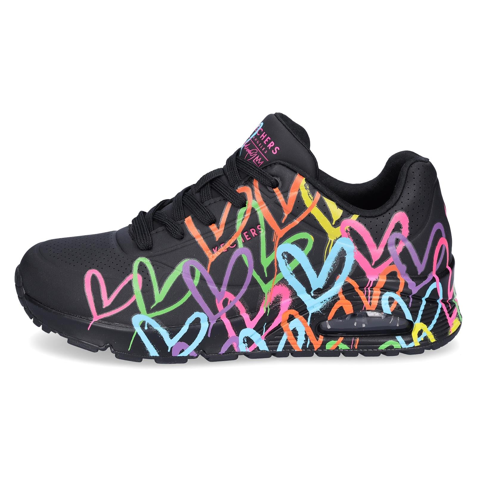 Skechers JGoldcrown women's sneaker UNO Highlight Love black