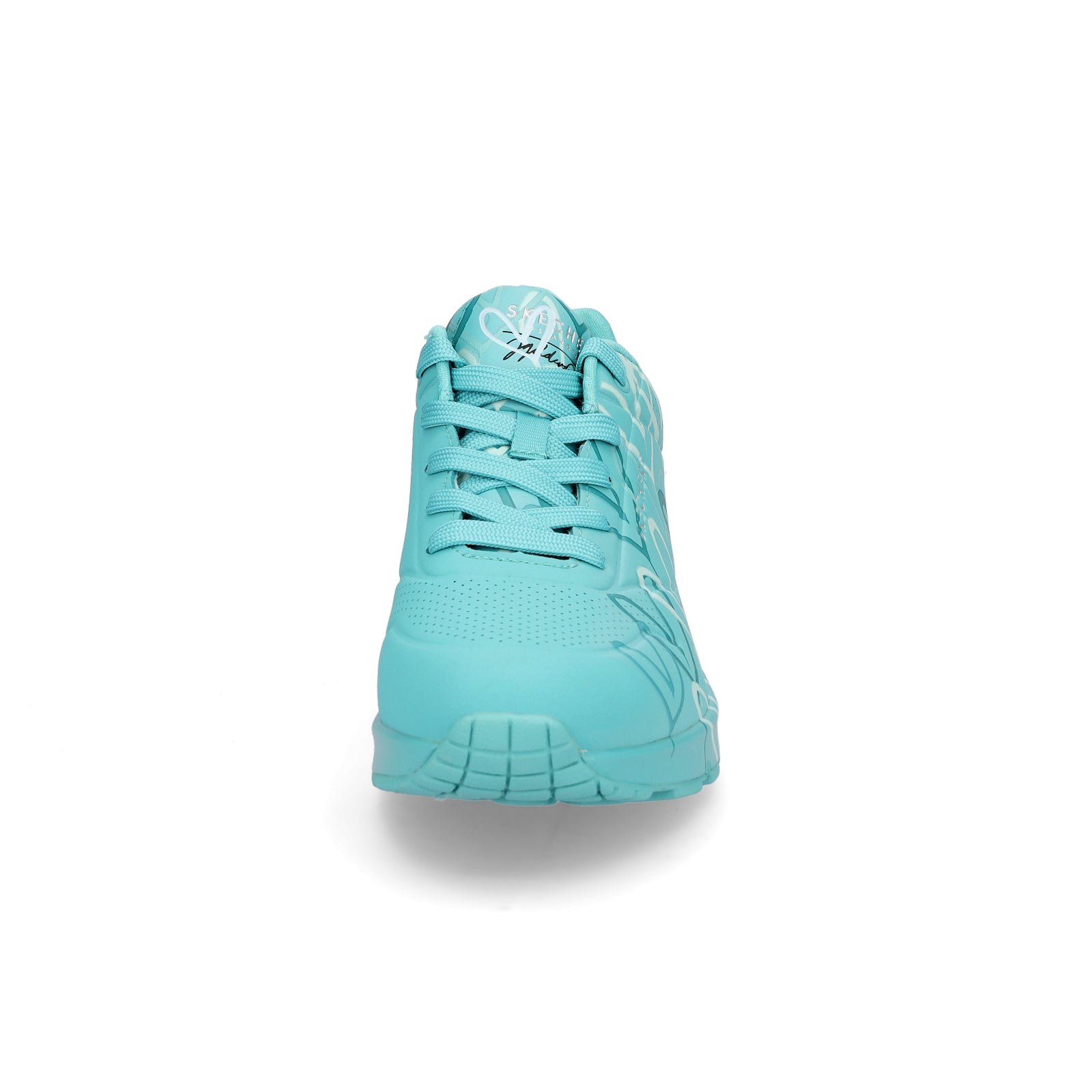 Skechers JGoldcrown Damen Sneaker UNO Spread The Love türkis