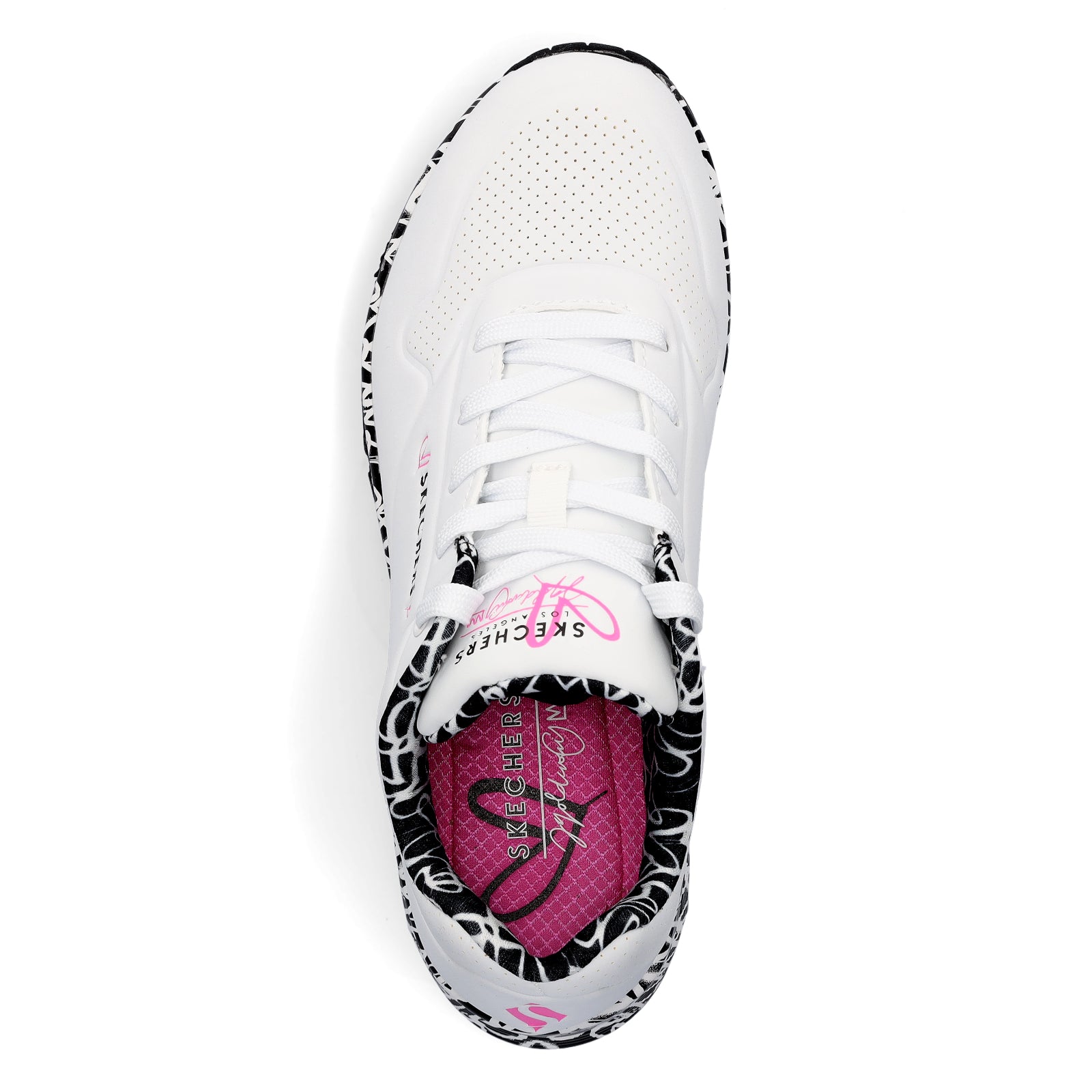 Skechers JGoldcrown Damen Sneaker UNO Loving Love weiß