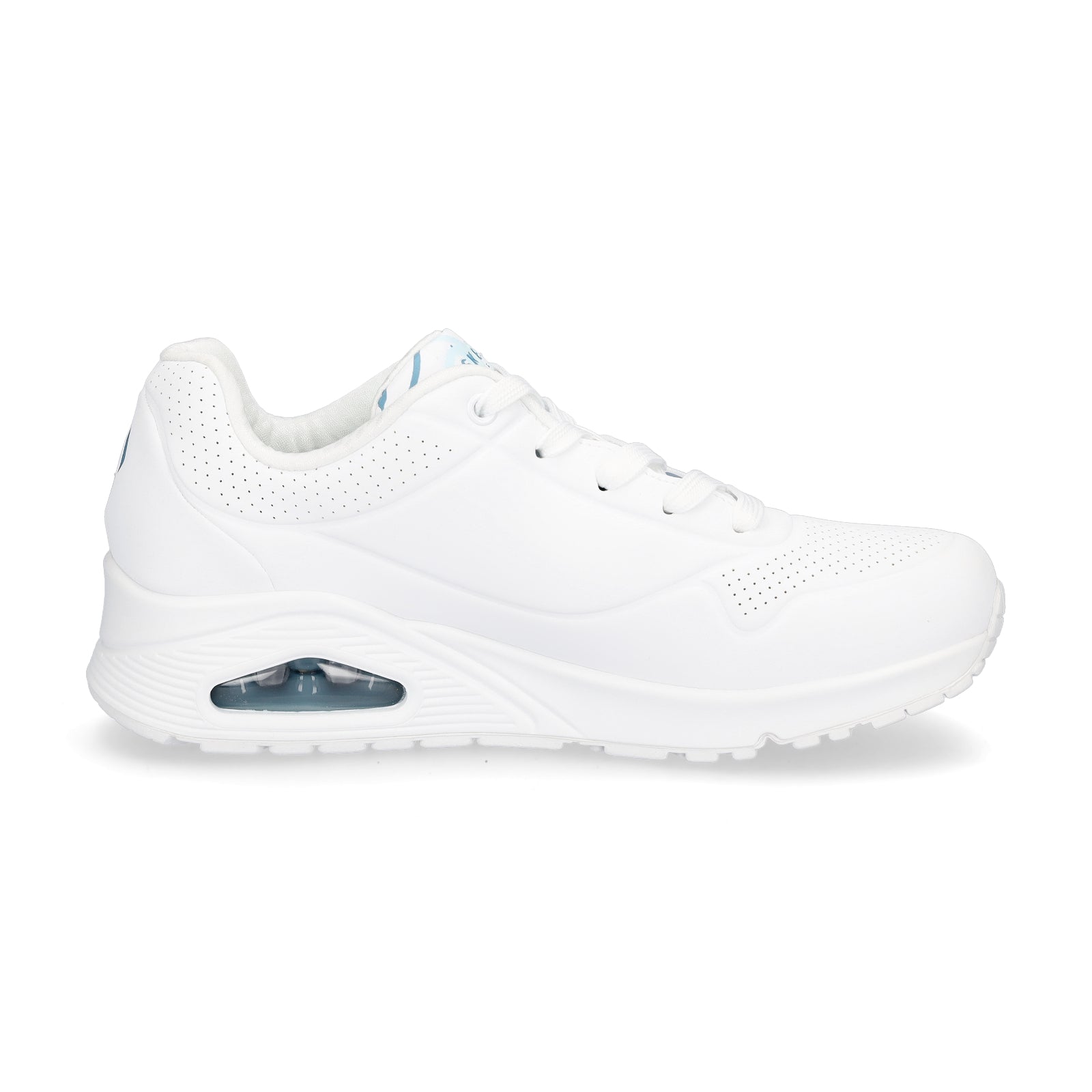 Skechers JGoldcrown Damen Sneaker UNO Spread The Love weiß blau