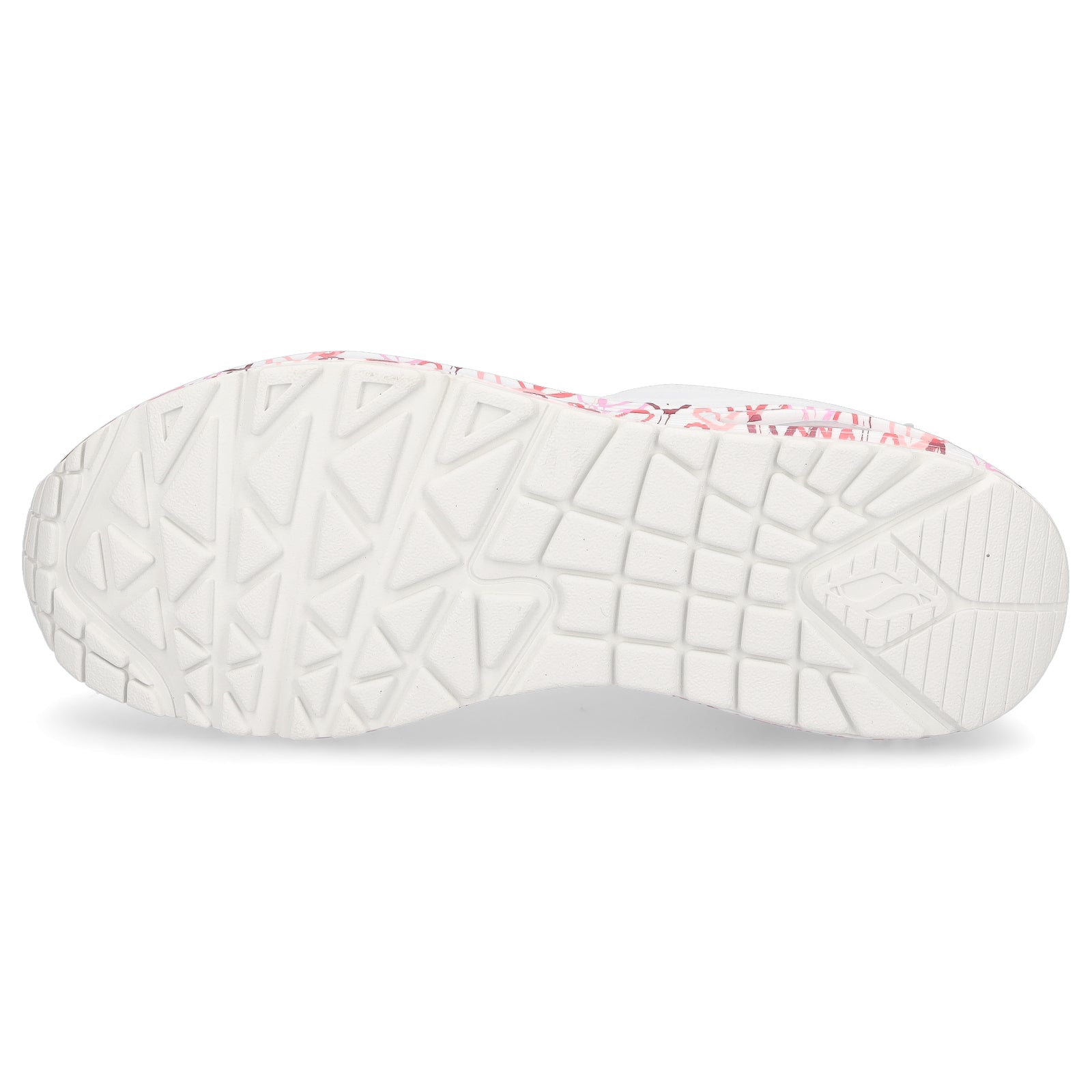 Skechers JGoldcrown Damen Sneaker UNO Loving Love weiß pink