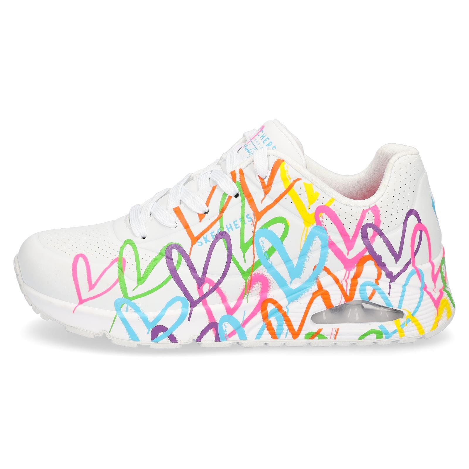 Skechers JGoldcrown Uno women's sneakers white