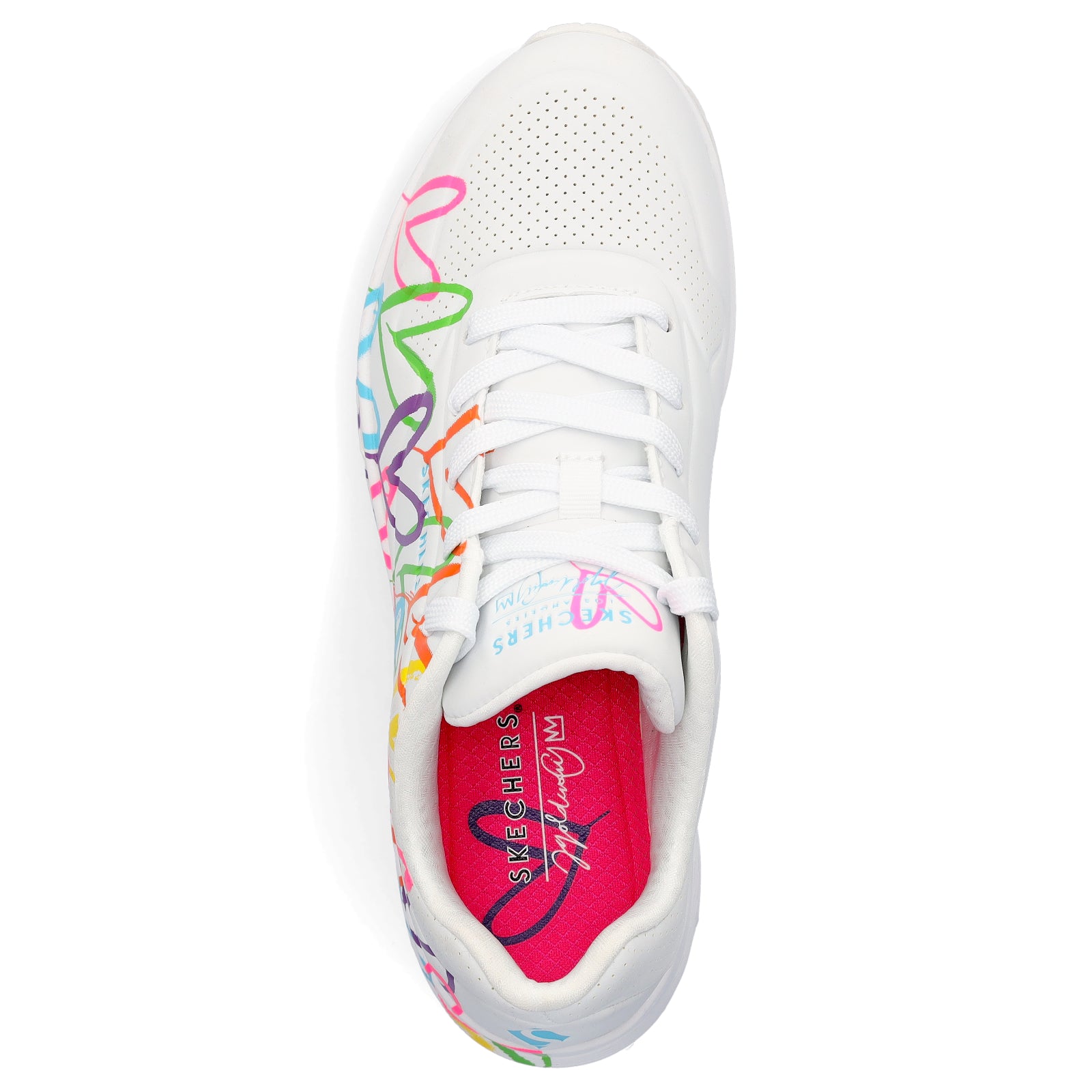 Skechers JGoldcrown Uno Damen Sneaker weiß