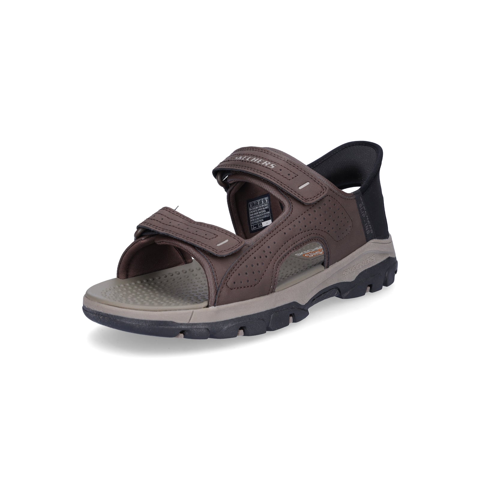 Skechers Herren Sandale Tresmen Reece braun