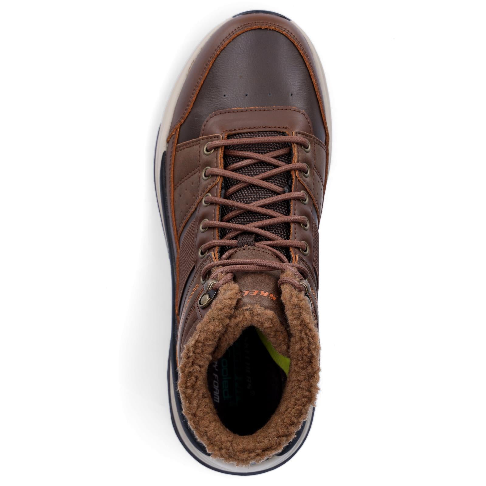 Skechers Herren Schnürboot Benago Voren braun