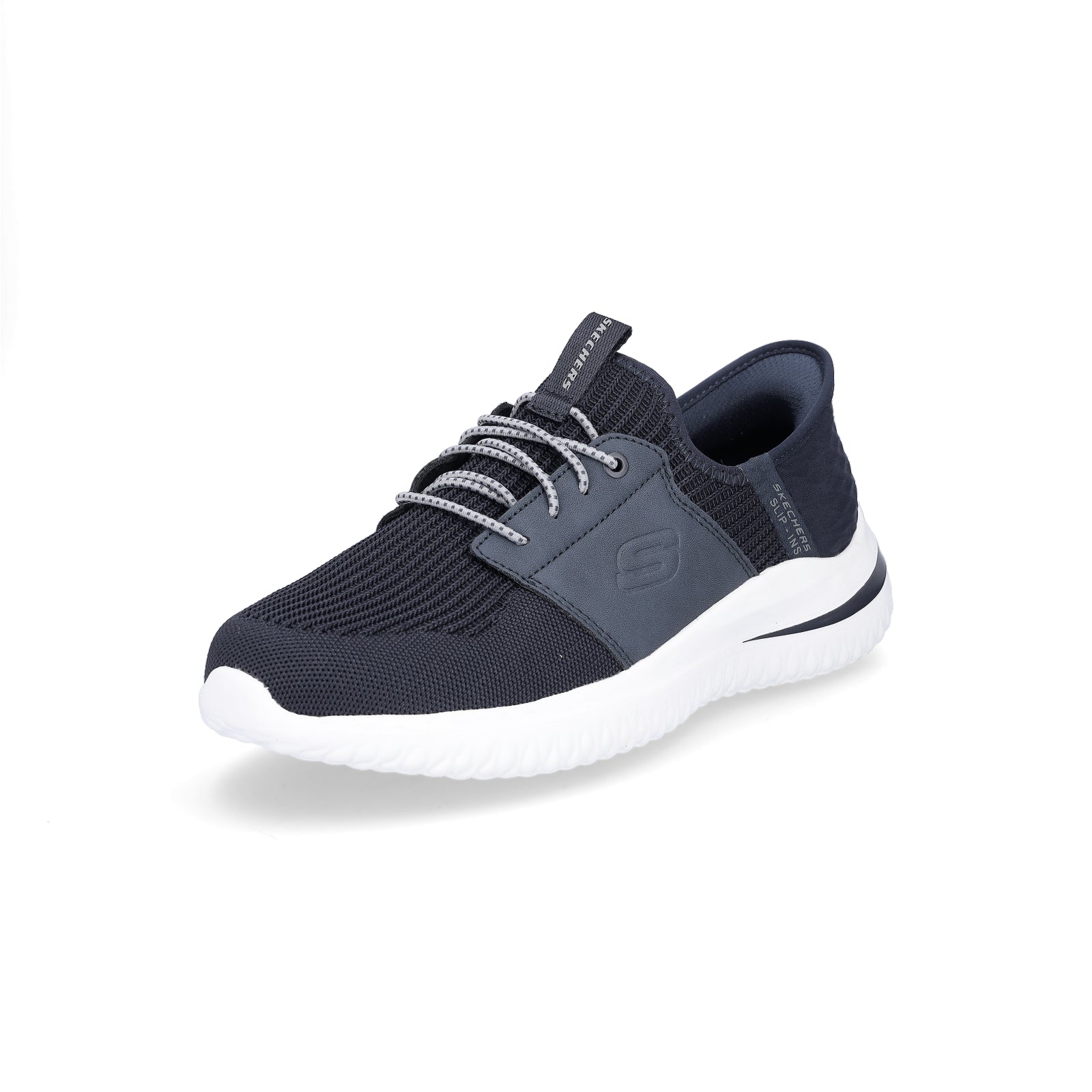 Skechers men's slip-in sneaker Delson 3.0 Lavell navy