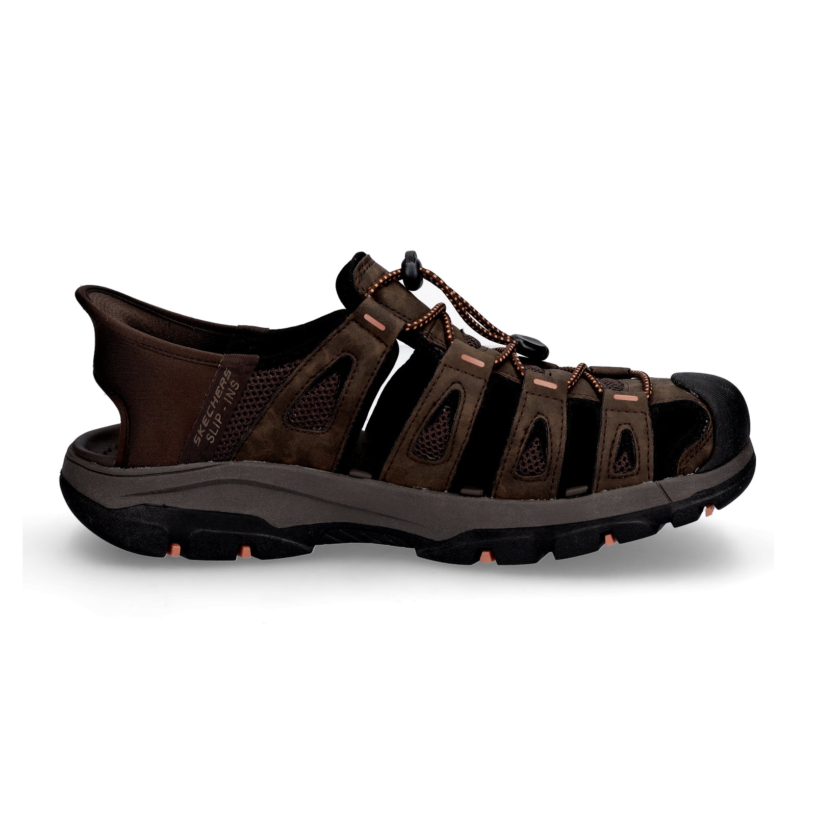 Skechers Herren Sandale Tresmen Norvick braun