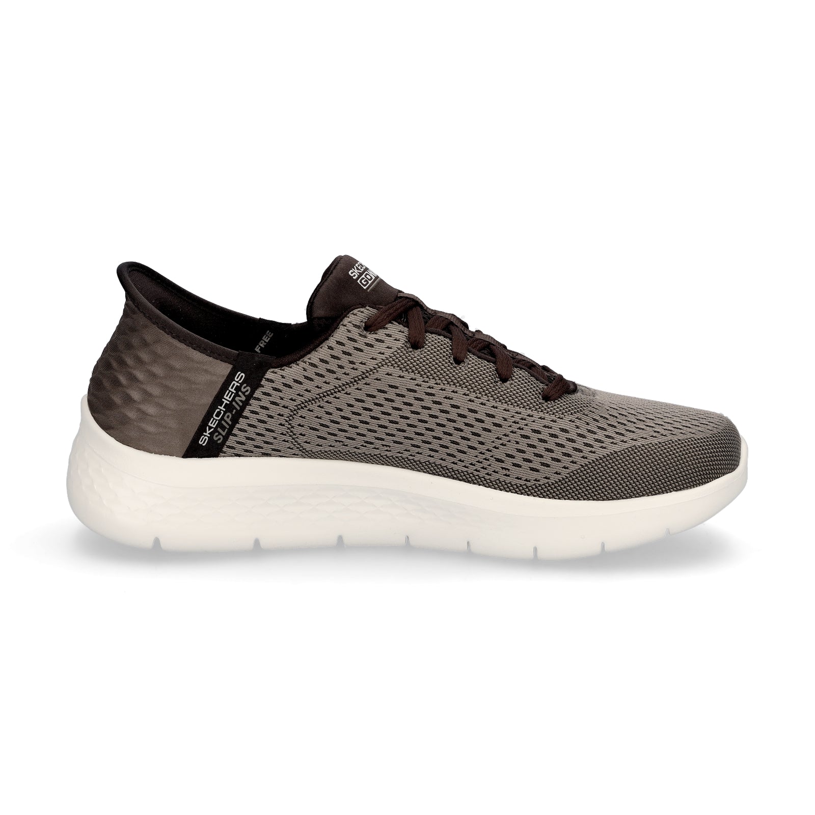 Skechers Herren Slip-in Sneaker Go Walk Flex New World braun