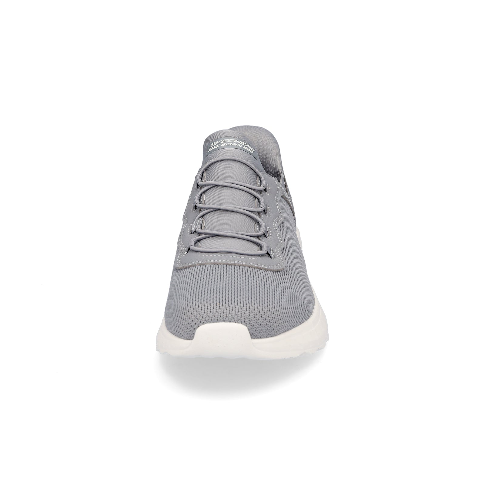 Skechers Herren Slip-in Sneaker Bobs Squad Chaos Daily Hype grau