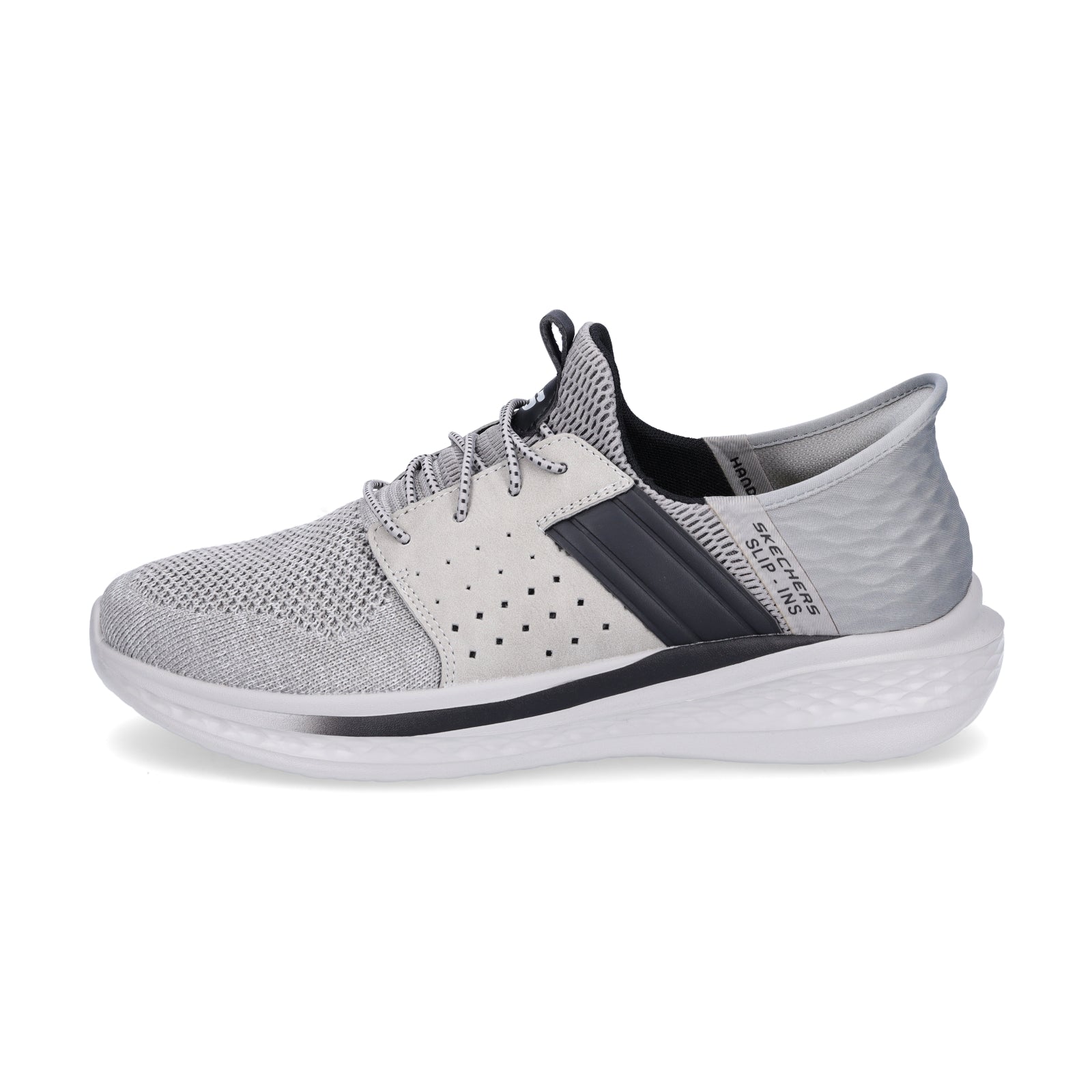 Skechers men's slip-in sneaker Slade Ocon gray