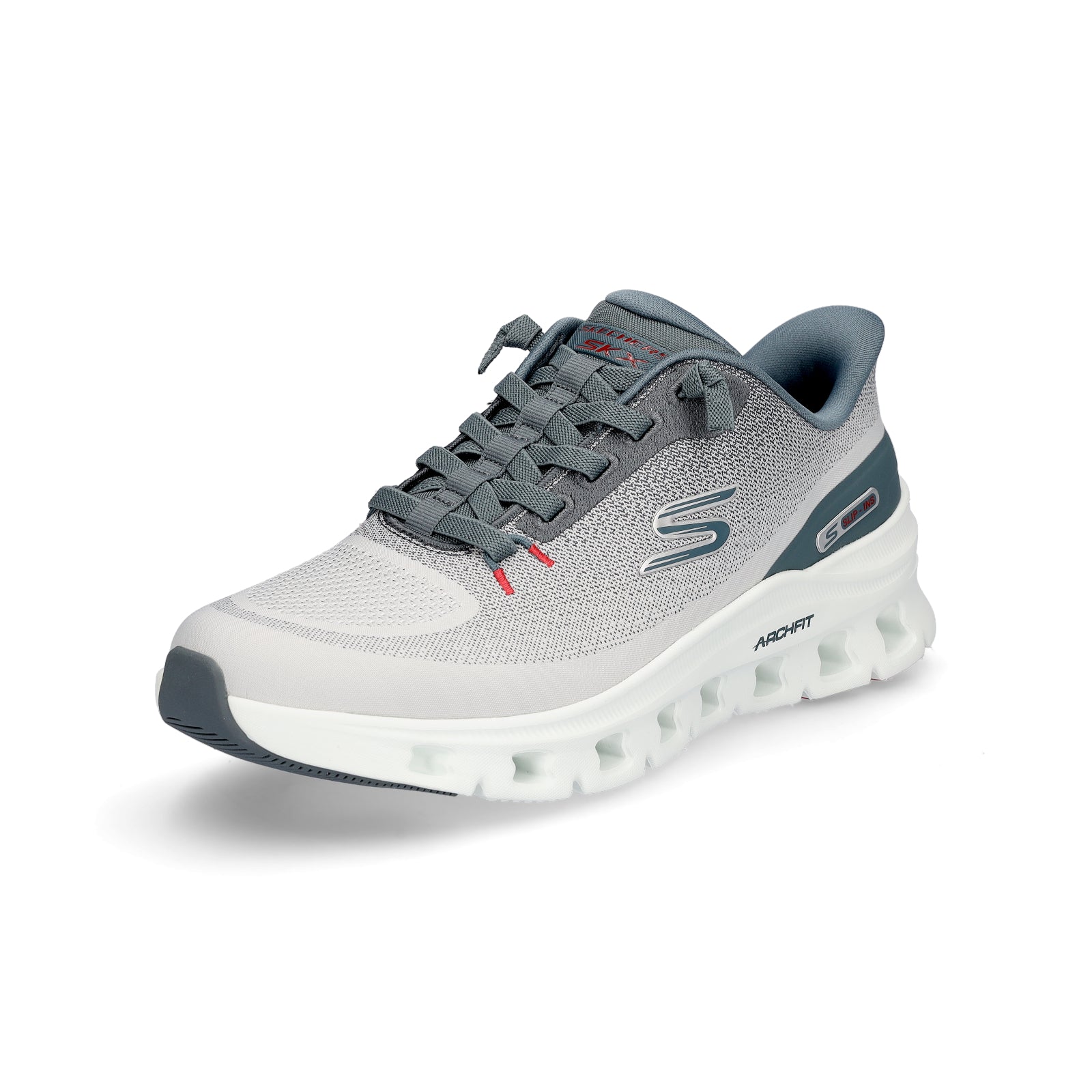 Skechers Men's Arch Fit Glide-Step Pro Sneakers Gray Blue