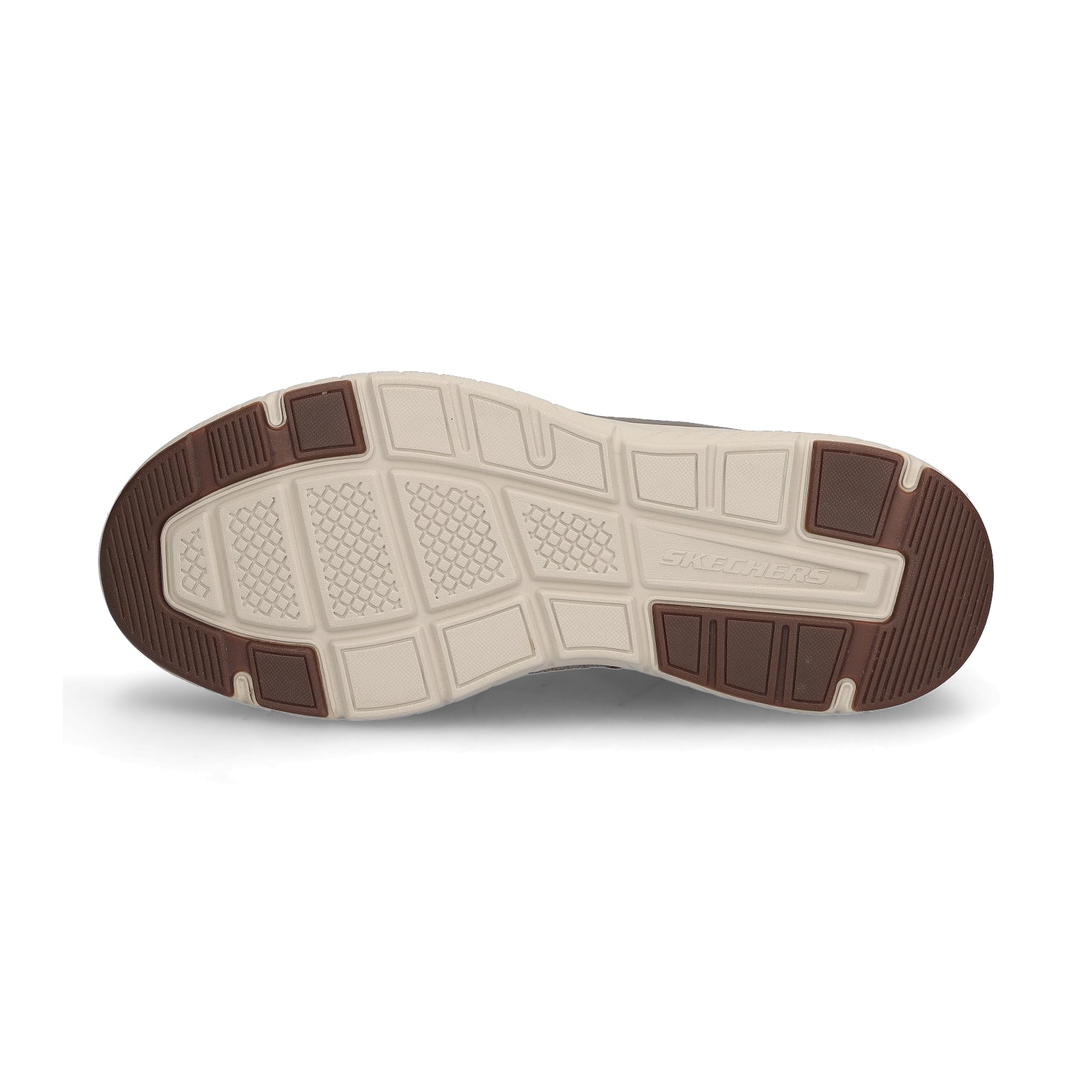 Skechers Men's Sneaker Arch Fit Crosser Emeric taupe brown