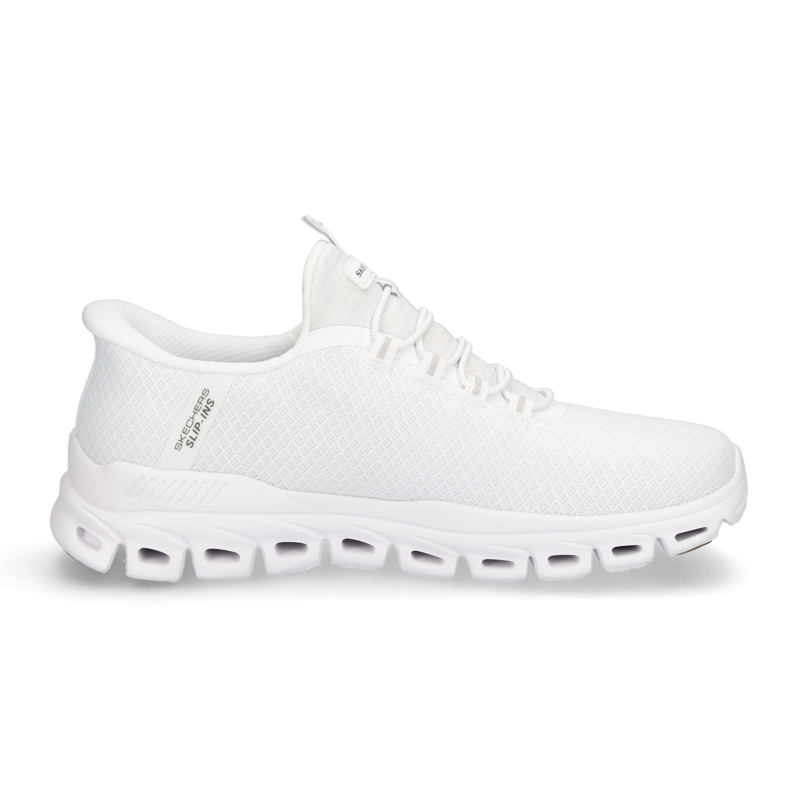 Skechers Men's Slip-in Sneaker Glide-Step Noxus White