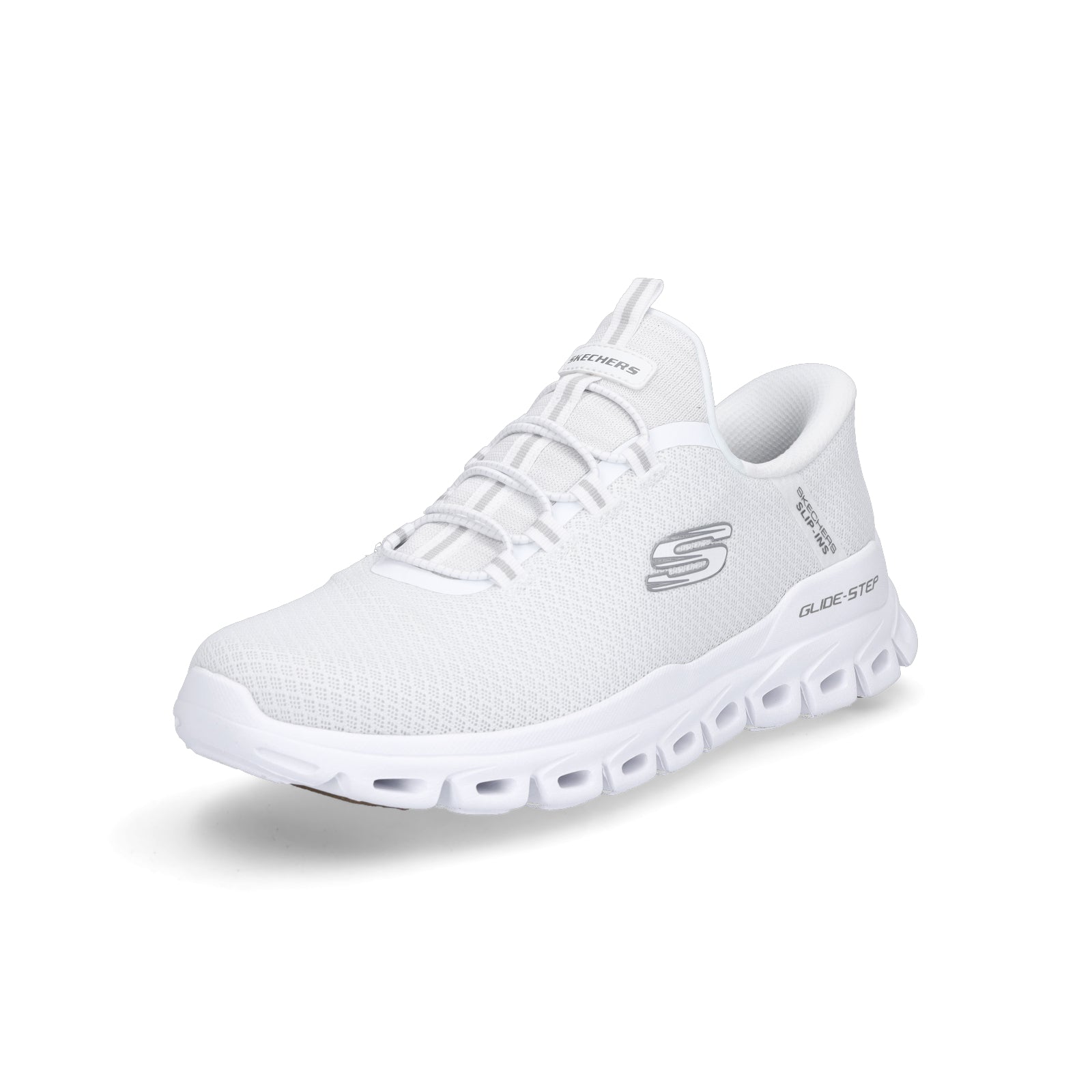 Skechers Men's Slip-in Sneaker Glide-Step Noxus White
