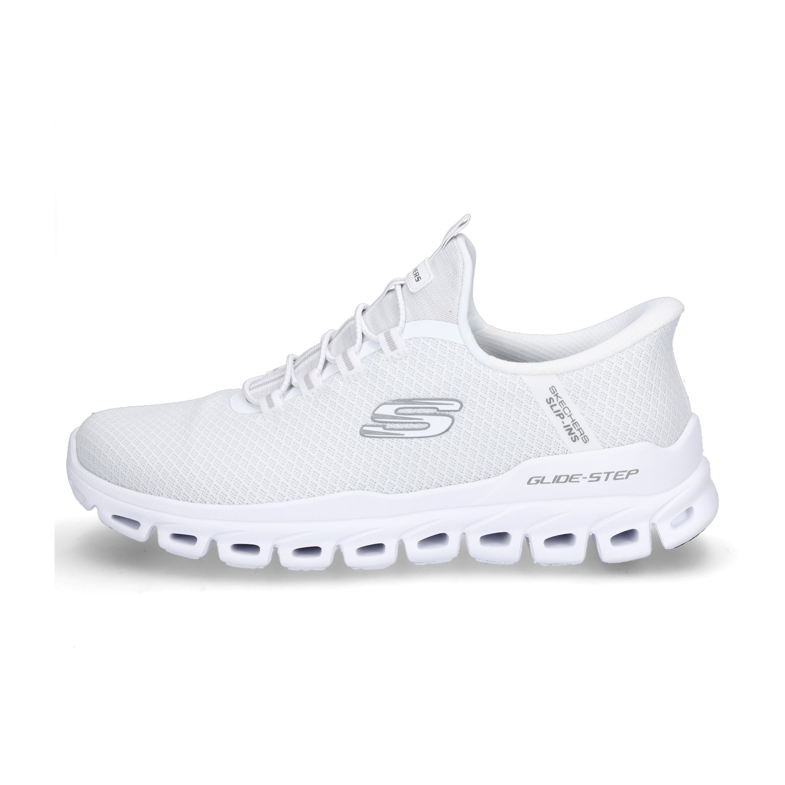 Skechers Men's Slip-in Sneaker Glide-Step Noxus White