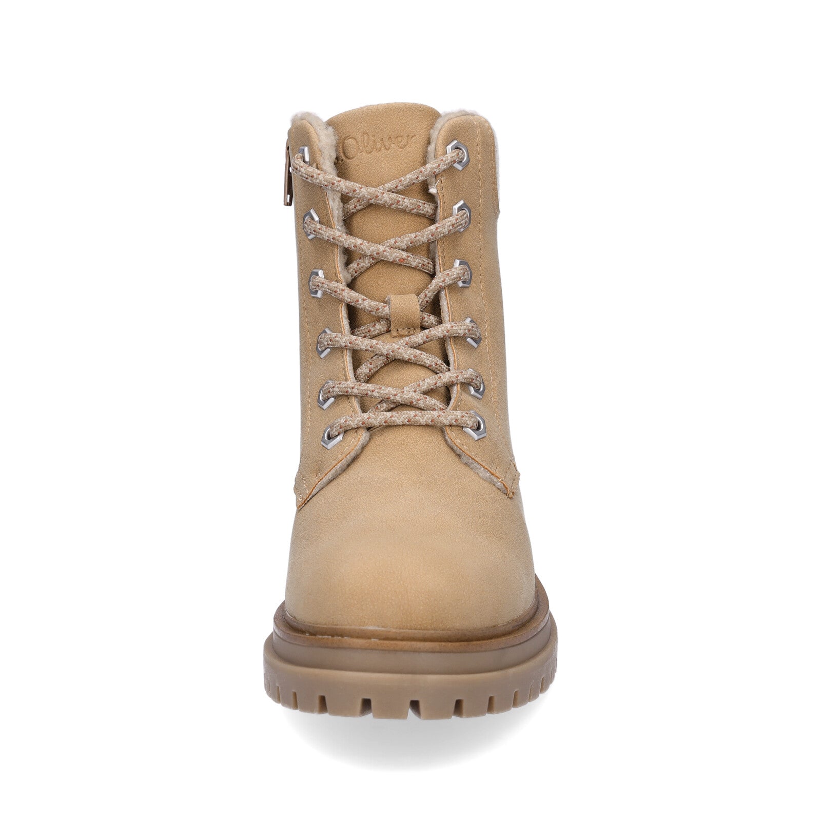 s.Oliver Damen Schnürboot beige