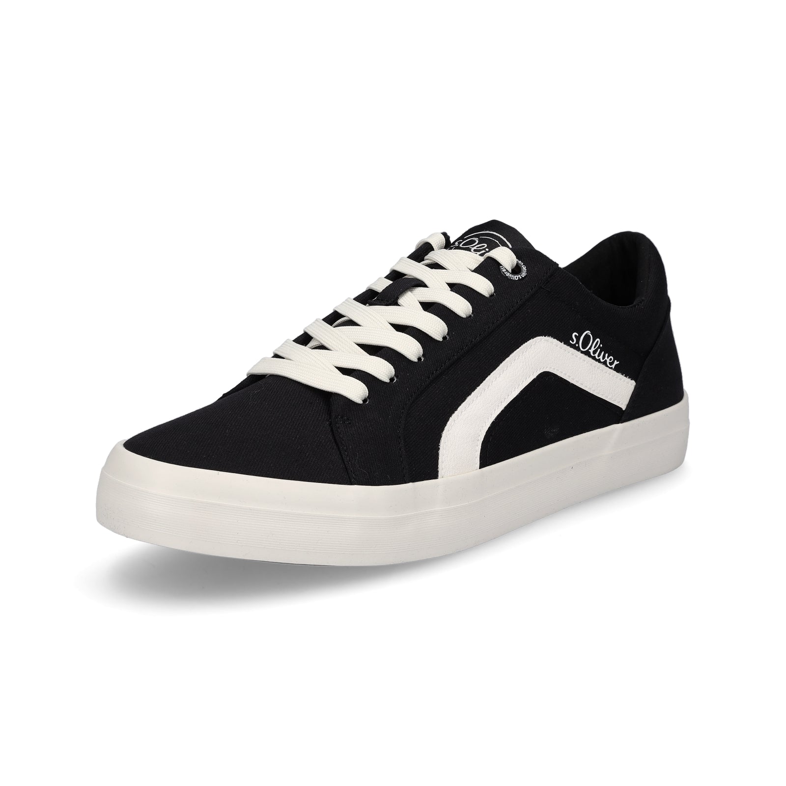 s.Oliver Herren Sneaker schwarz weiß