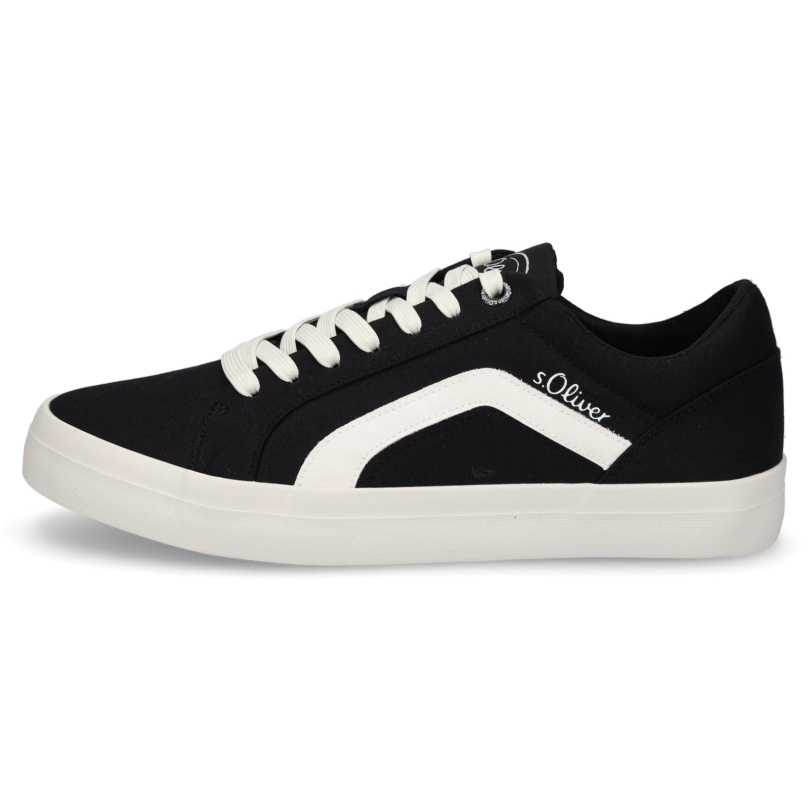 s.Oliver Herren Sneaker schwarz weiß