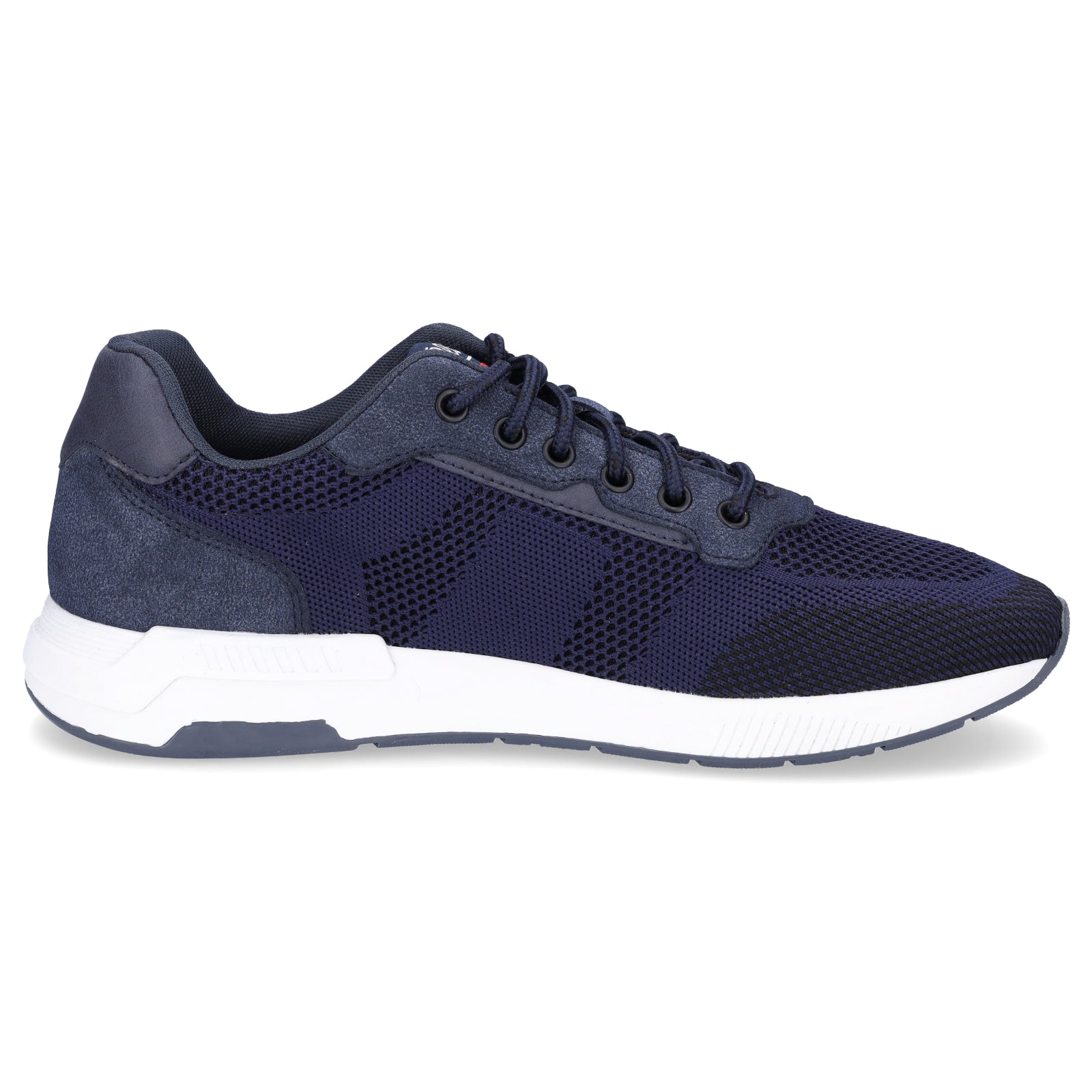 s.Oliver men's knitted sneakers navy blue