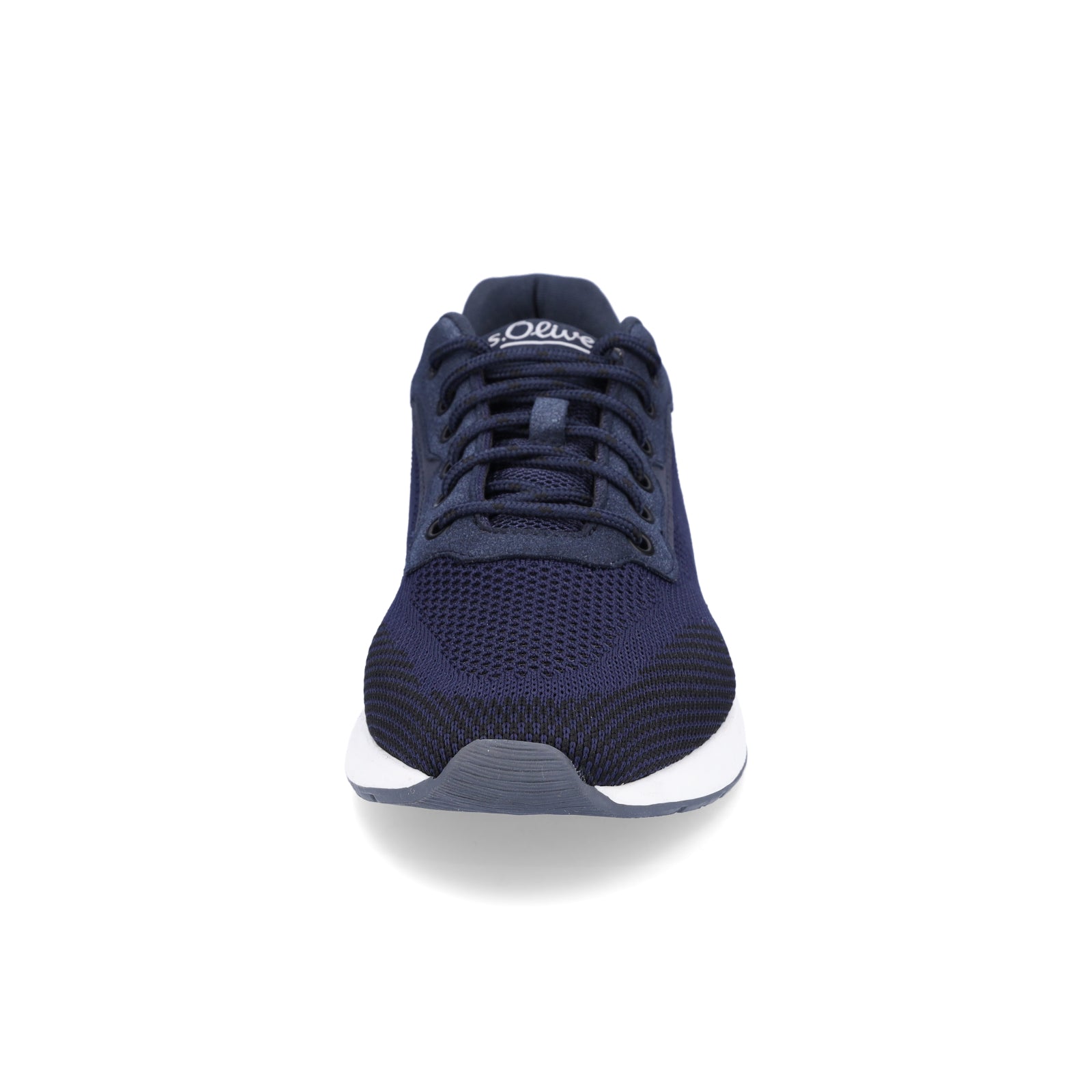 s.Oliver men's knitted sneakers navy blue