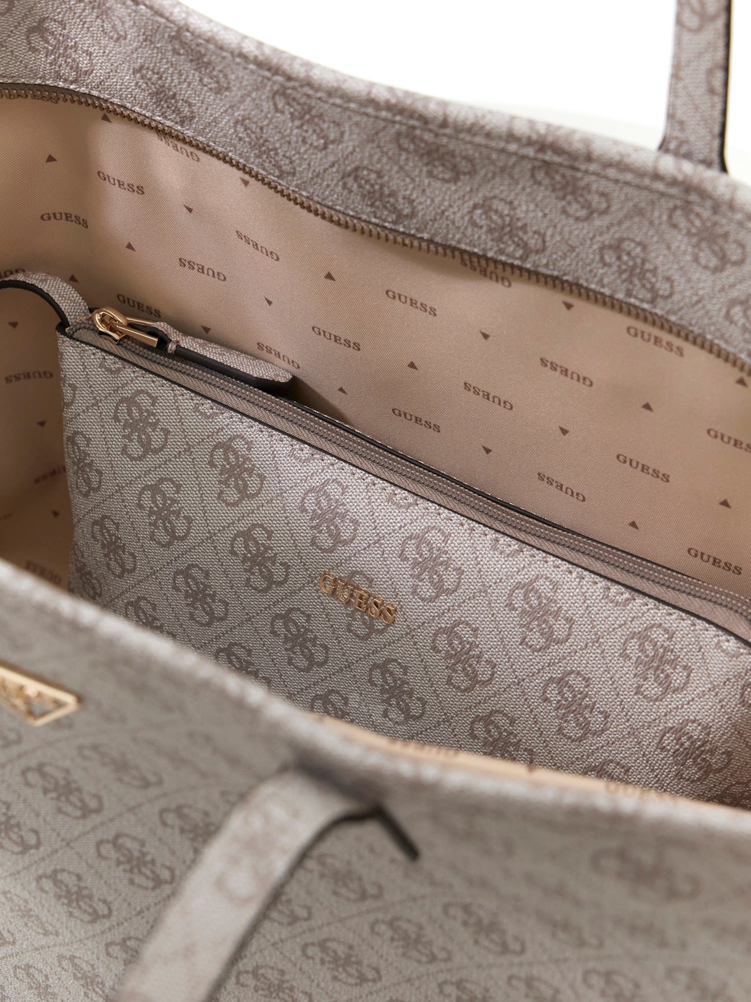 Guess Damen Tasche Power Play II dark taupe